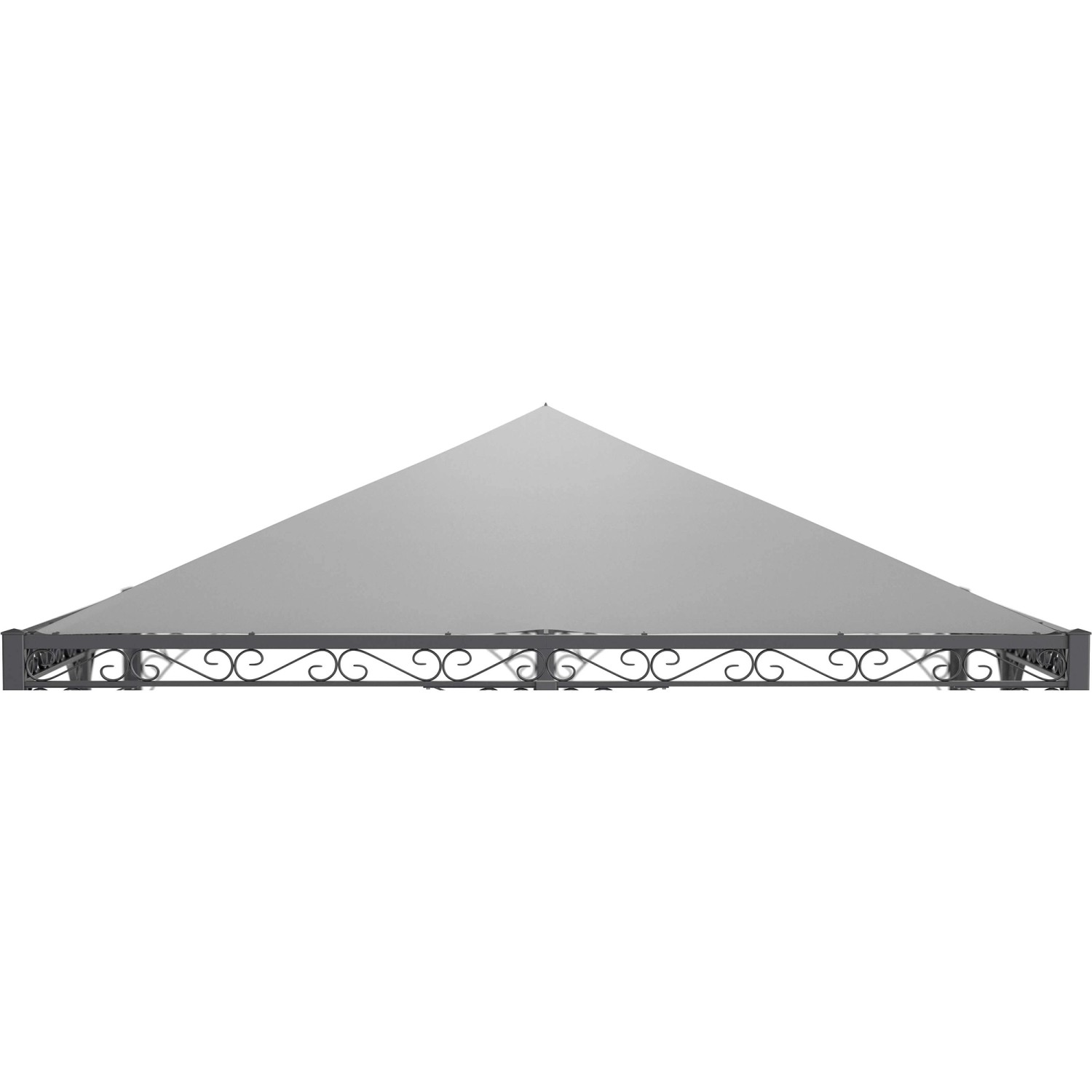 Eleo Sonnensegel 400 cm x 400 cm für Pavillon Palermo/Tornio Lichtgrau