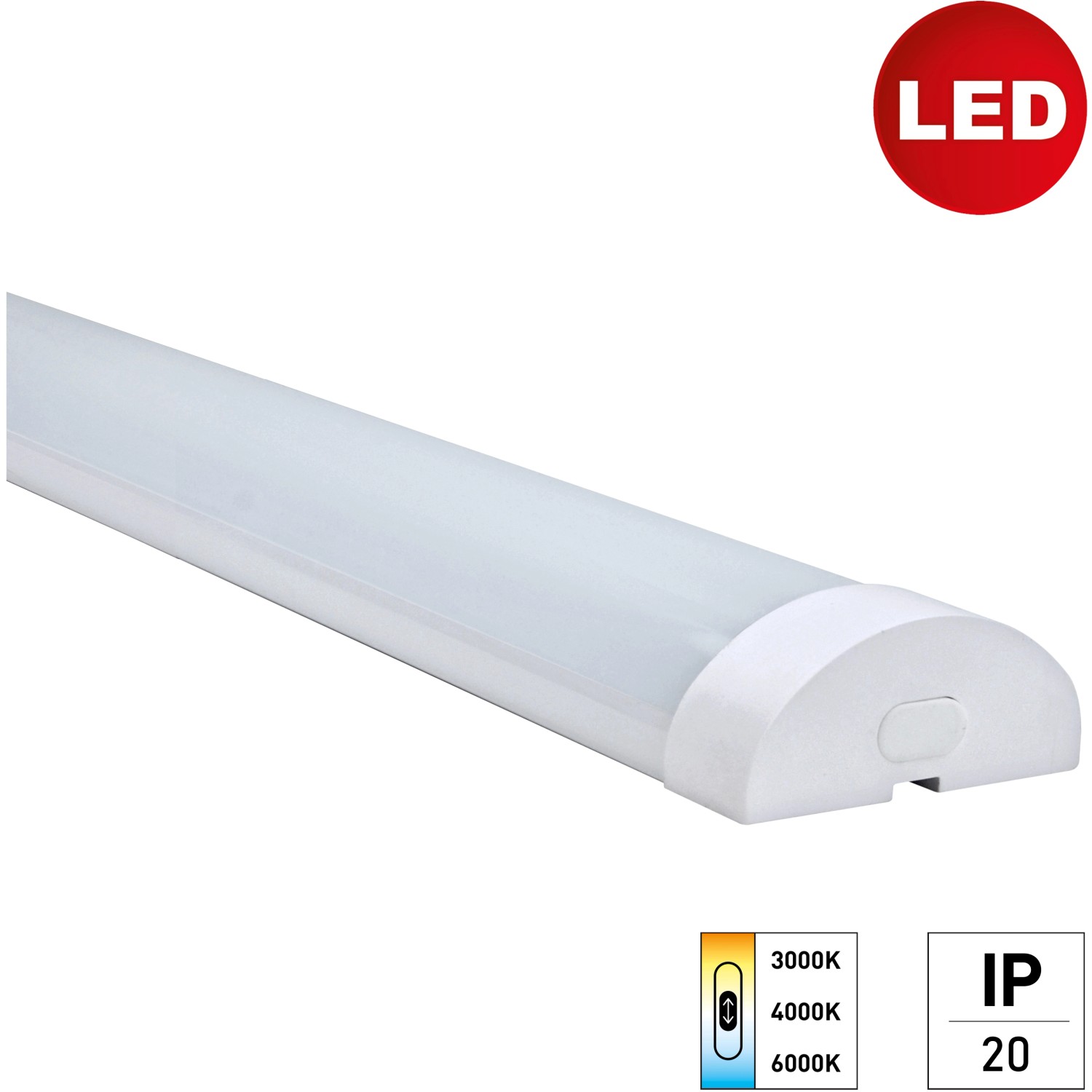 e2 elektro LED-Lichtleiste Systeme XXS 12 W Weiß