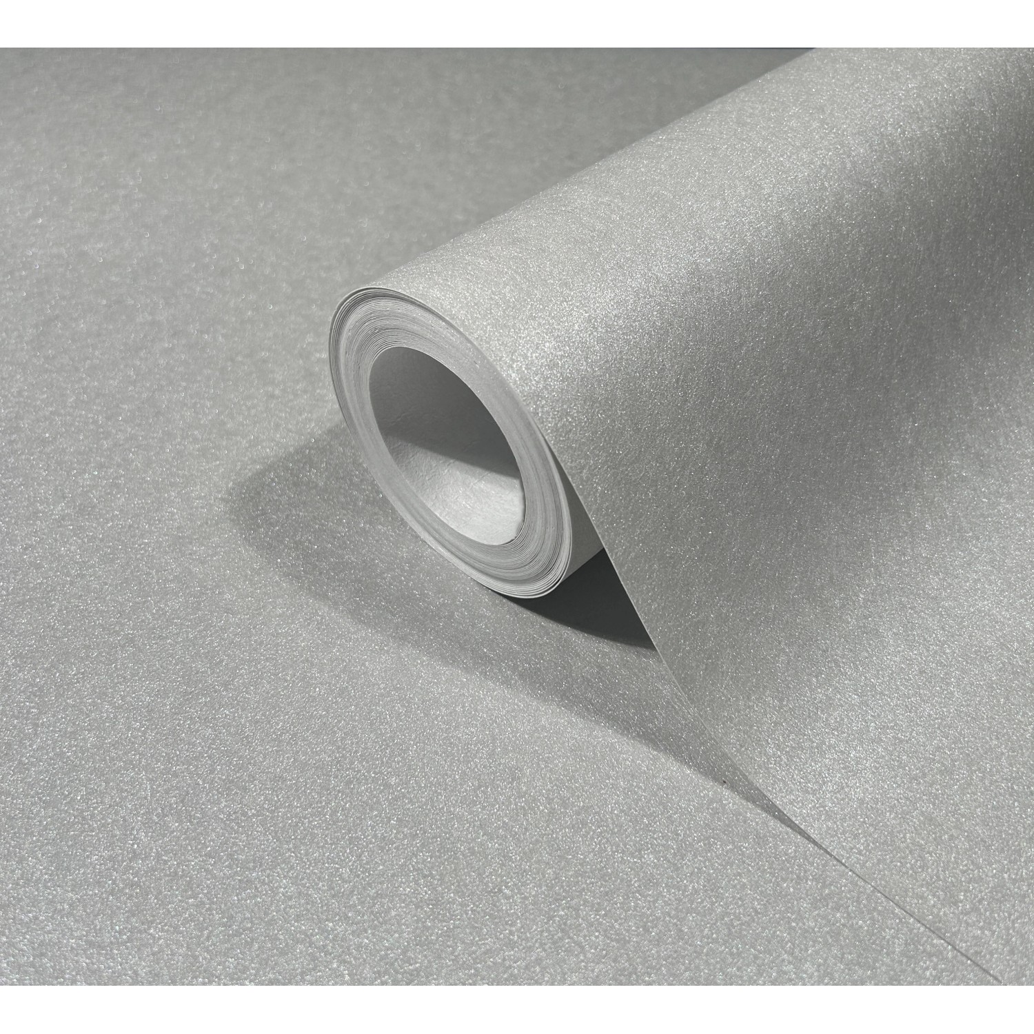 Marburg Tapete Uni Metalloptik Schimmernd Modern 10,05 m x 0,7 m Grau
