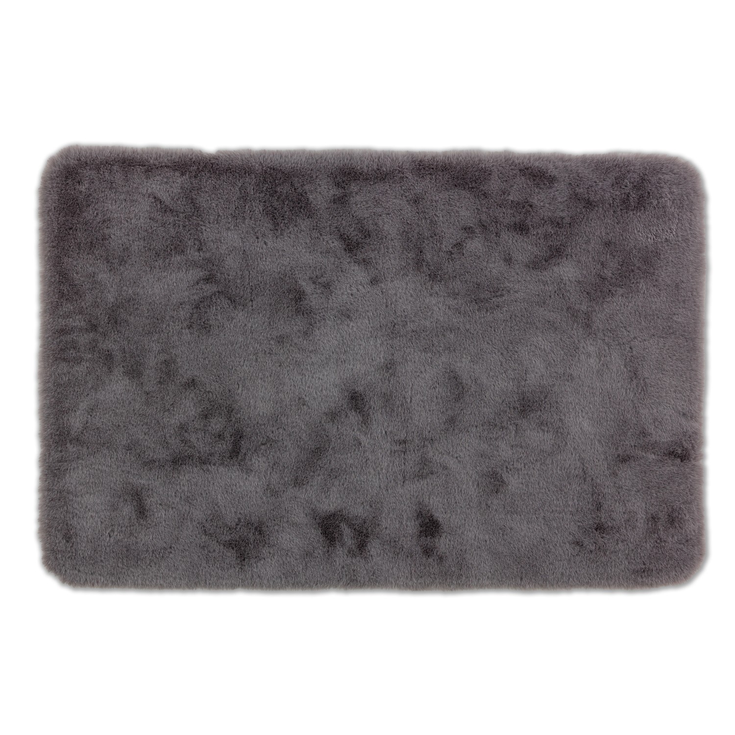 Schöner Wohnen Badteppich Bali 60 cm x 90 cm Grau