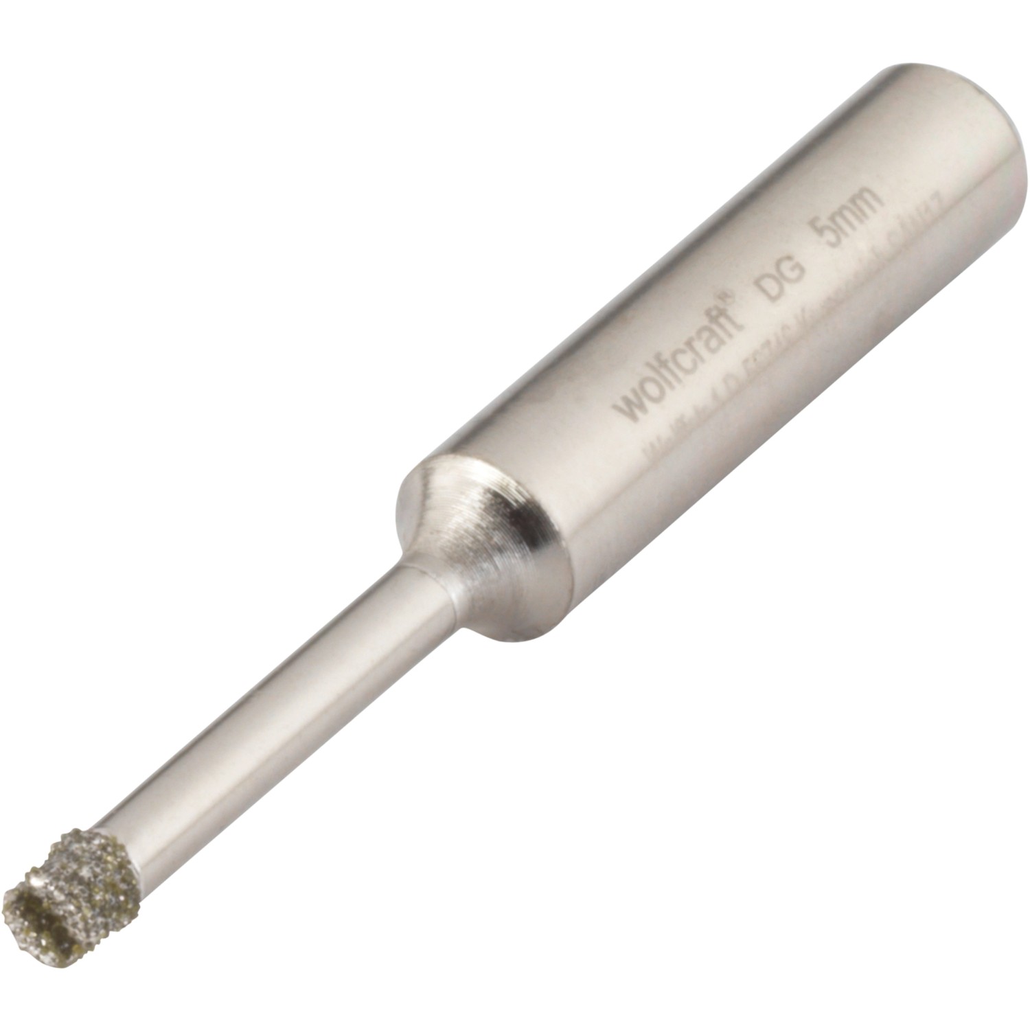 wolfcraft Diamant-Bohrer Ceramic für Akkuschrauber Ø 5 mm