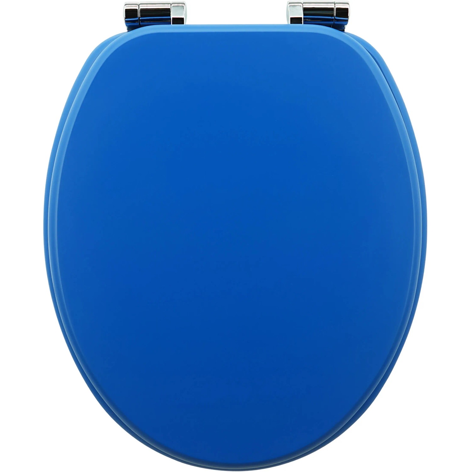 Sanfino WC Sitz Deep Blue Toilettendeckel mit Absenkautomatik aus Holz