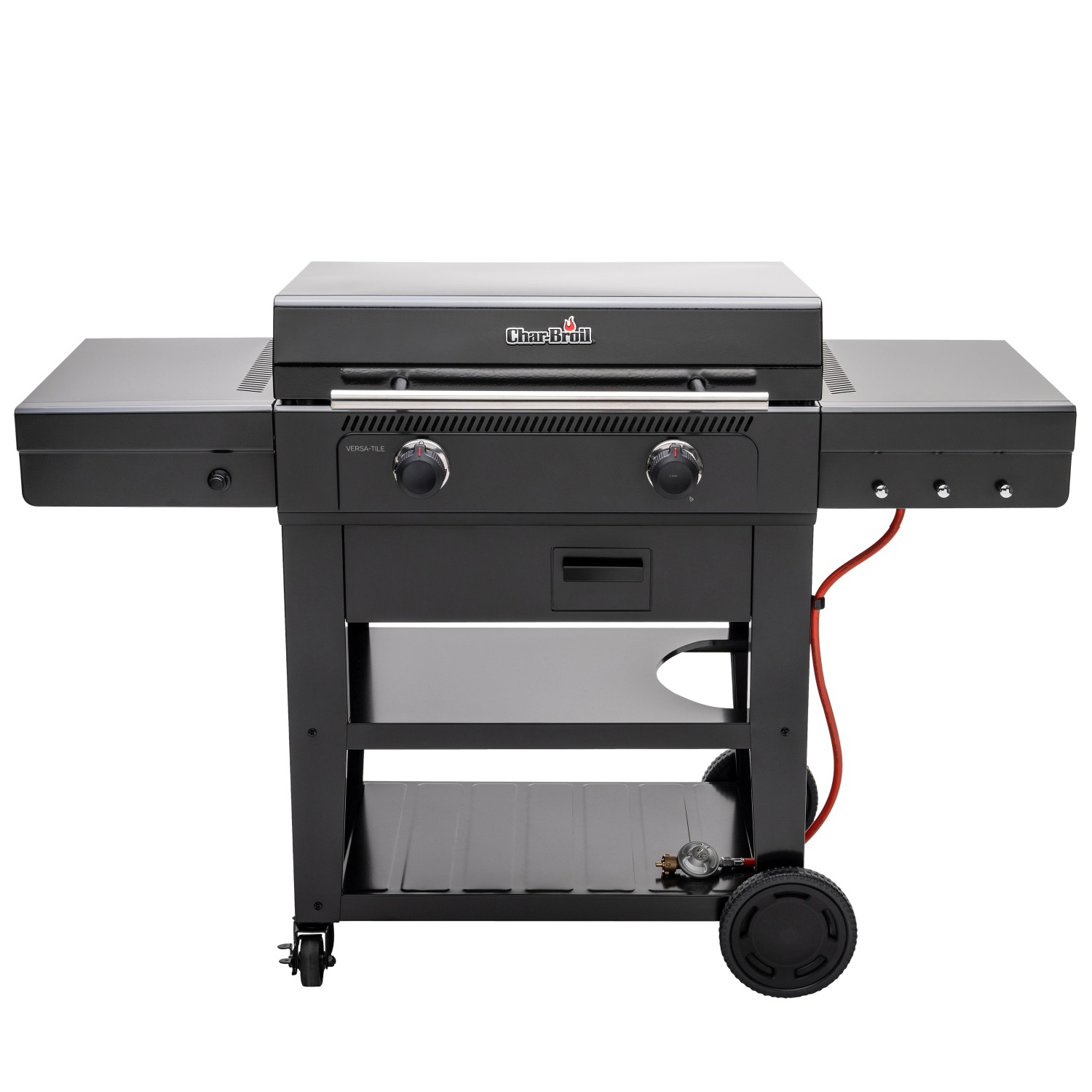 Char-Broil Griddle-Gasgrill Versa-Tile zum Braten, Grillen & Pizzabacken