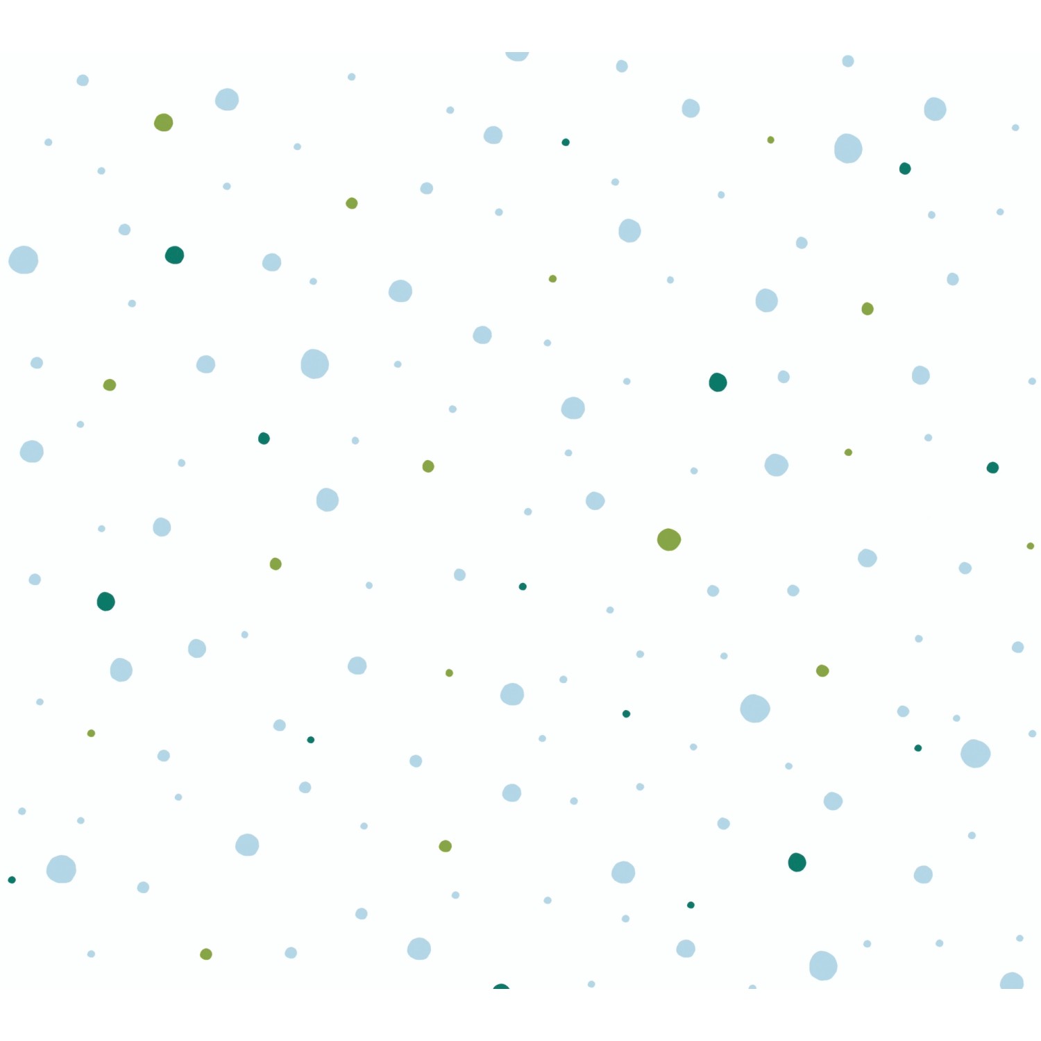 Vliestapete Tapete mit Punkten Kinderzimmertapete Weiß Bunt FSC®