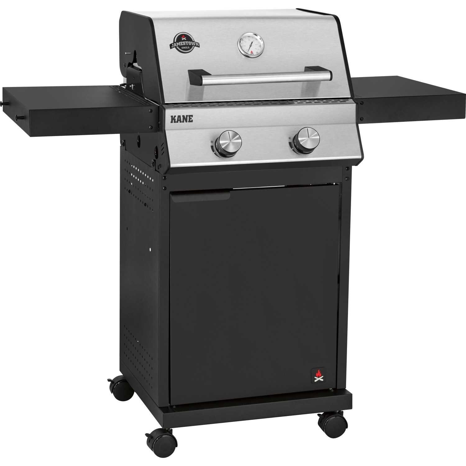 Jamestown Gasgrill Kane 2-Brenner Modulares Grillrostsystem