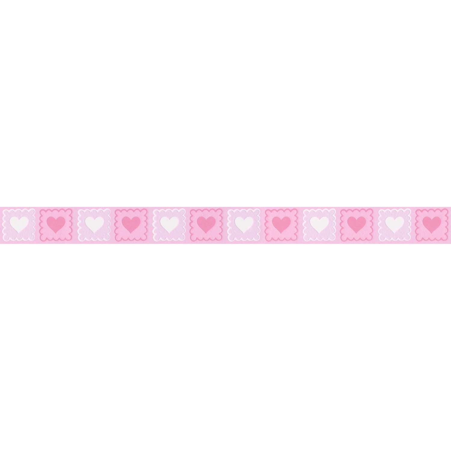 A.S. Création Borte selbstklebend Herzen Kinderzimmer 5 m x 5 cm Rosa