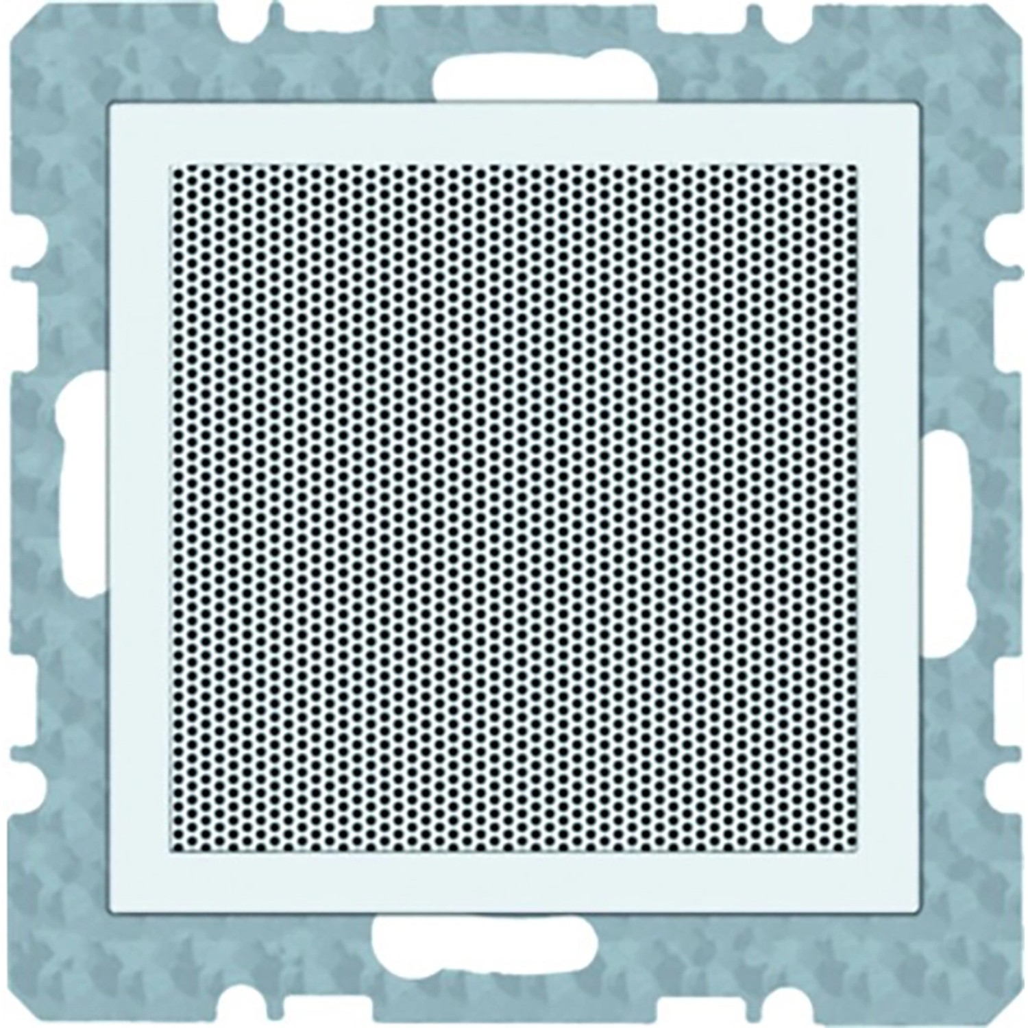 Berker Q.1 Lautsprecher Einsatz Polarweiß Glänzend