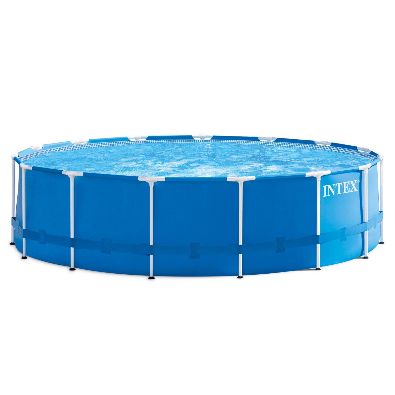 Intex Frame Pool-Set Rondo Ø 457 cm x 122 cm Blau