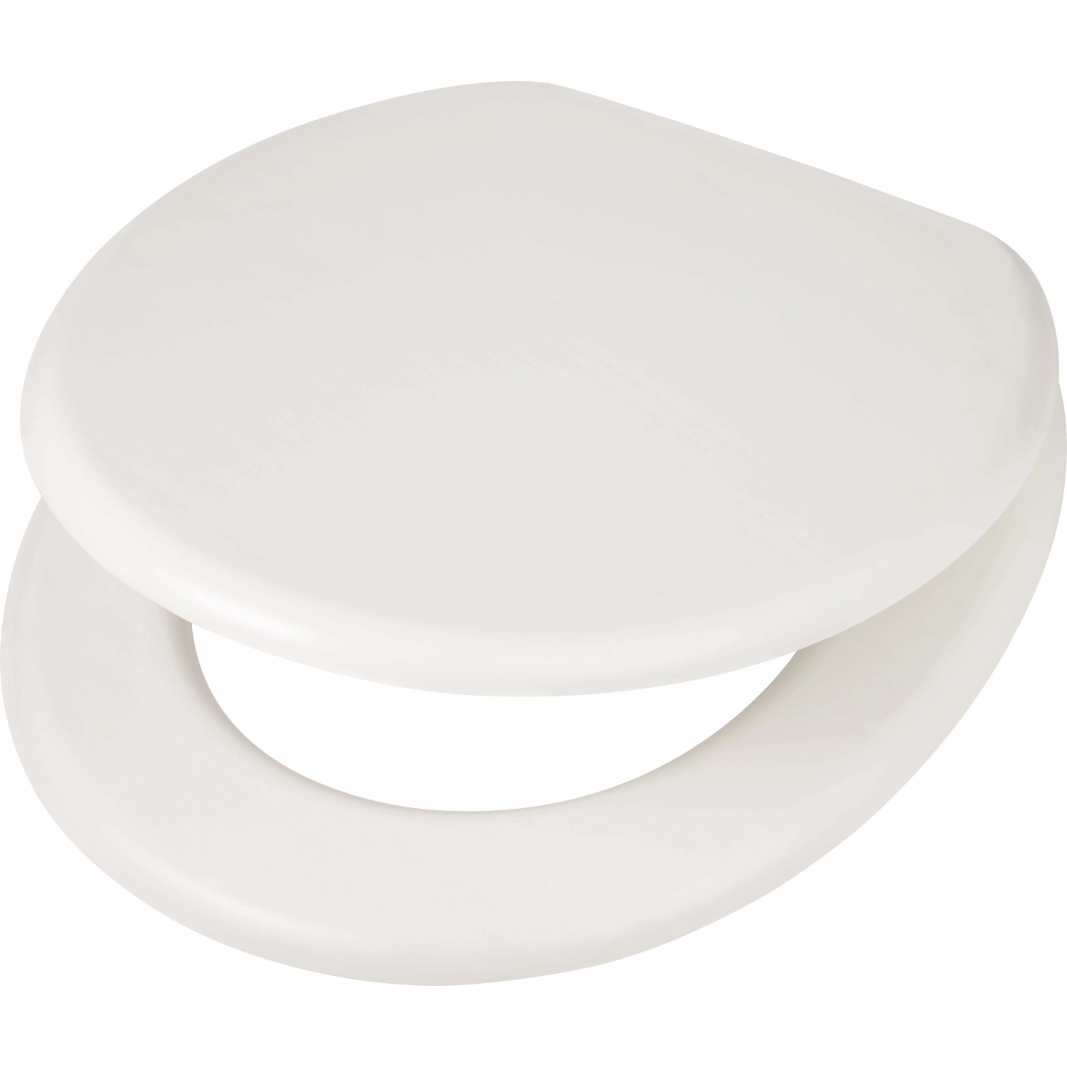 baliv WC-Sitz Tamega MDF Holzkern Weiß