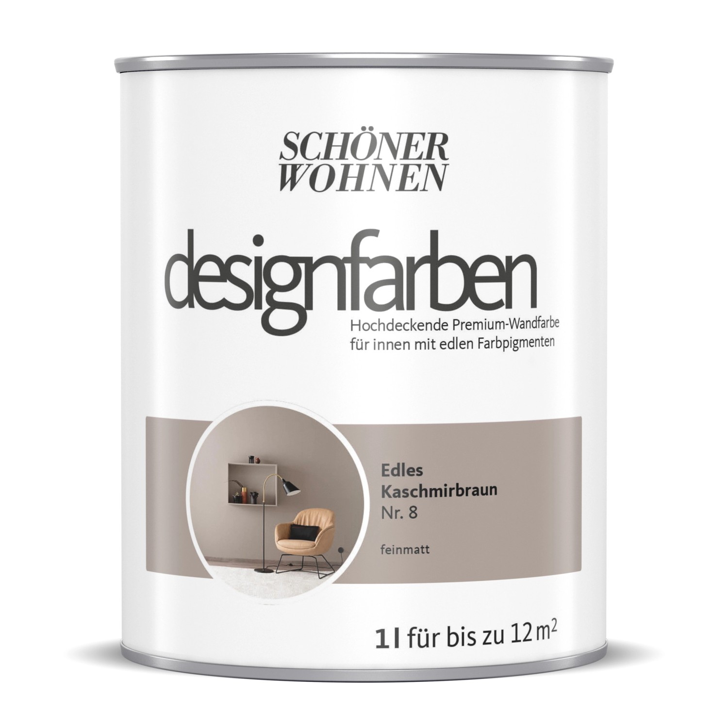 Schöner Wohnen Designfarben Edles Kaschmirbraun 1 l