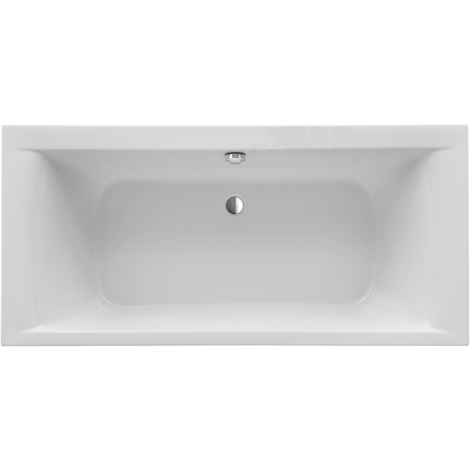 Ottofond Badewanne Rosa 200 cm x 90 cm Weiß