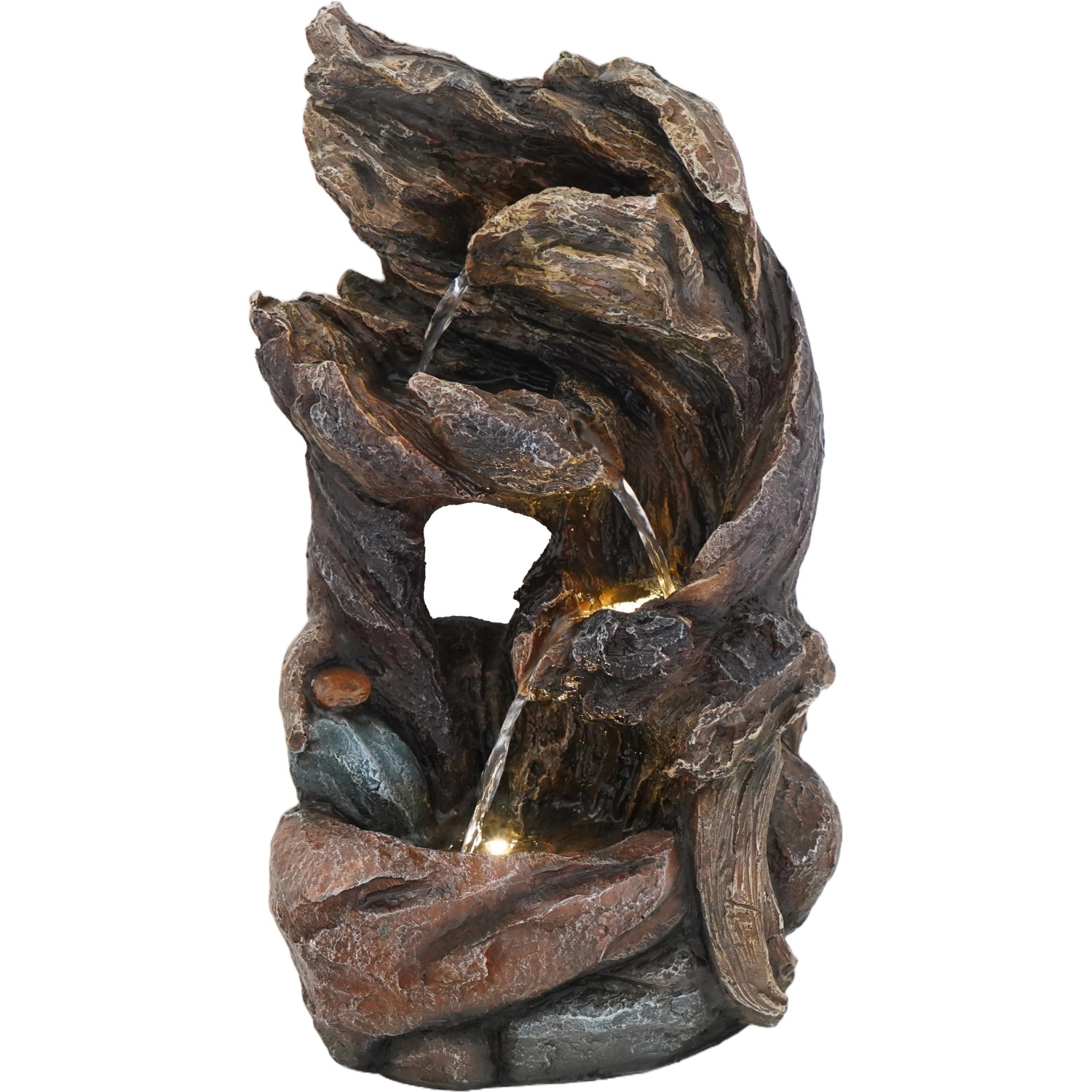 Granimex Wasserspiel Pico Inkl. Pumpe und LED-Beleuchtung