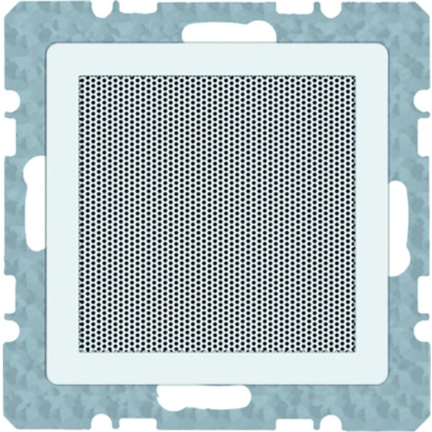 Berker Q.1 Lautsprecher Einsatz Polarweiß Samt