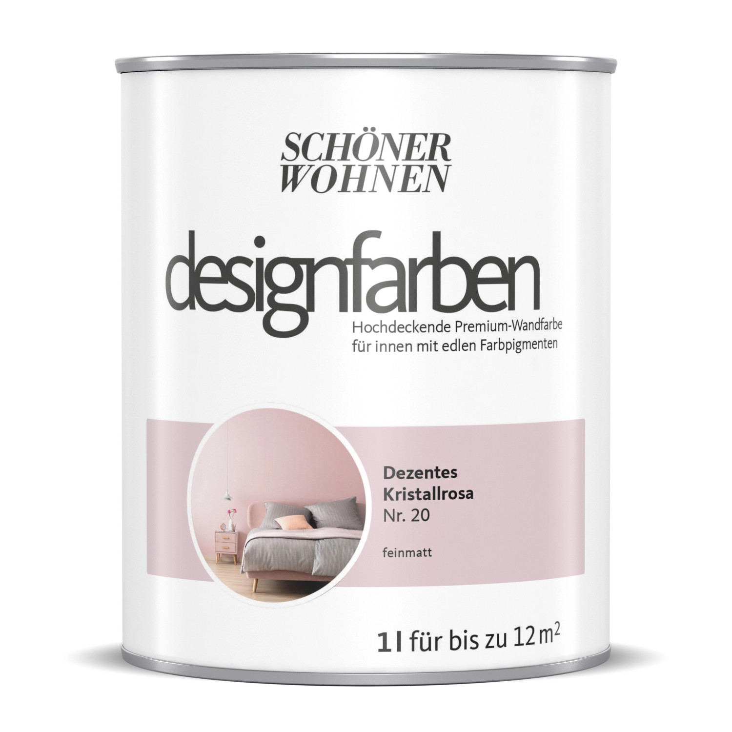 Schöner Wohnen Designfarben Dezentes Kristallrosa 1 l