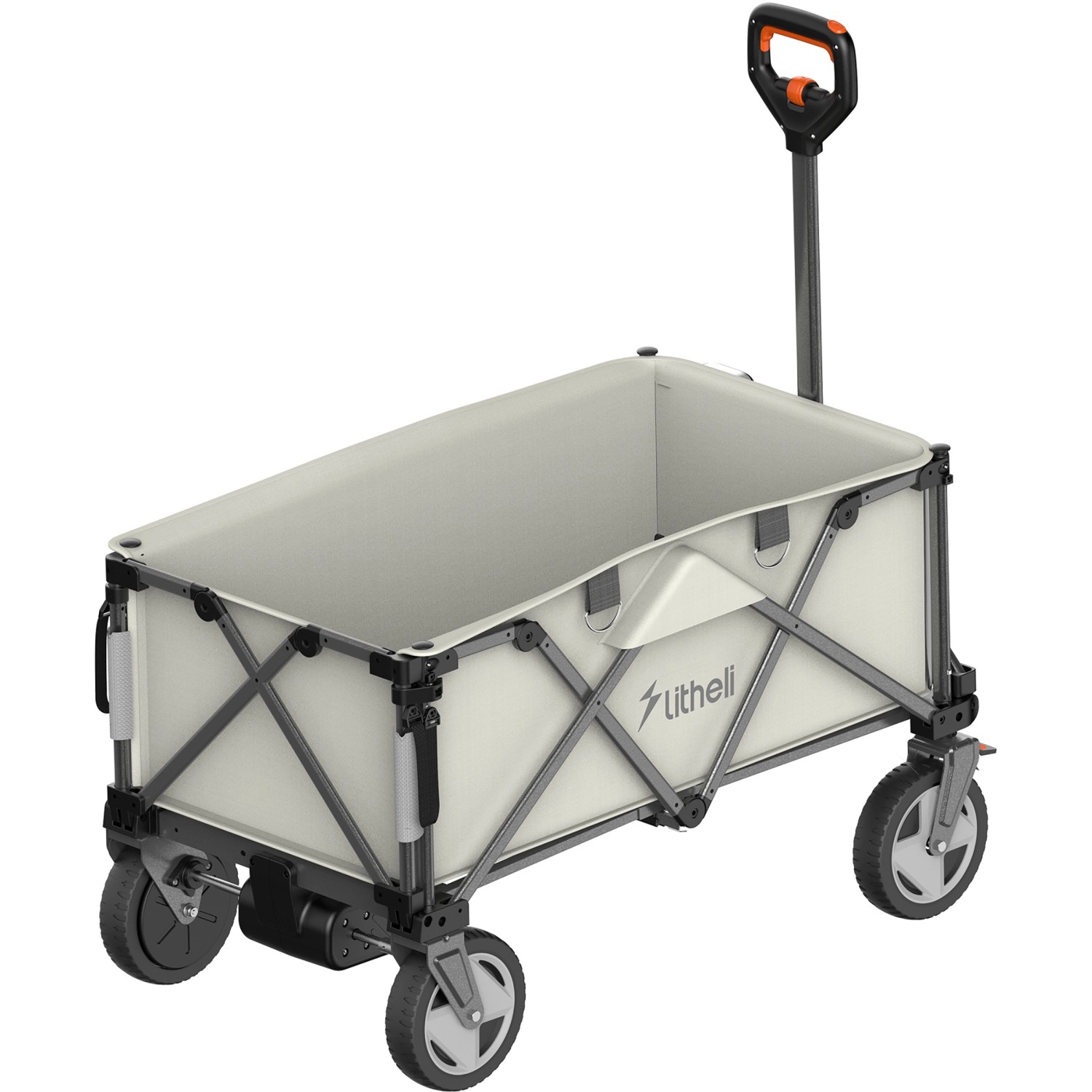 Litheli Bollerwagen 450 W W1 Pro EHW030005 inkl. Akku 4.0 Ah elektrisch