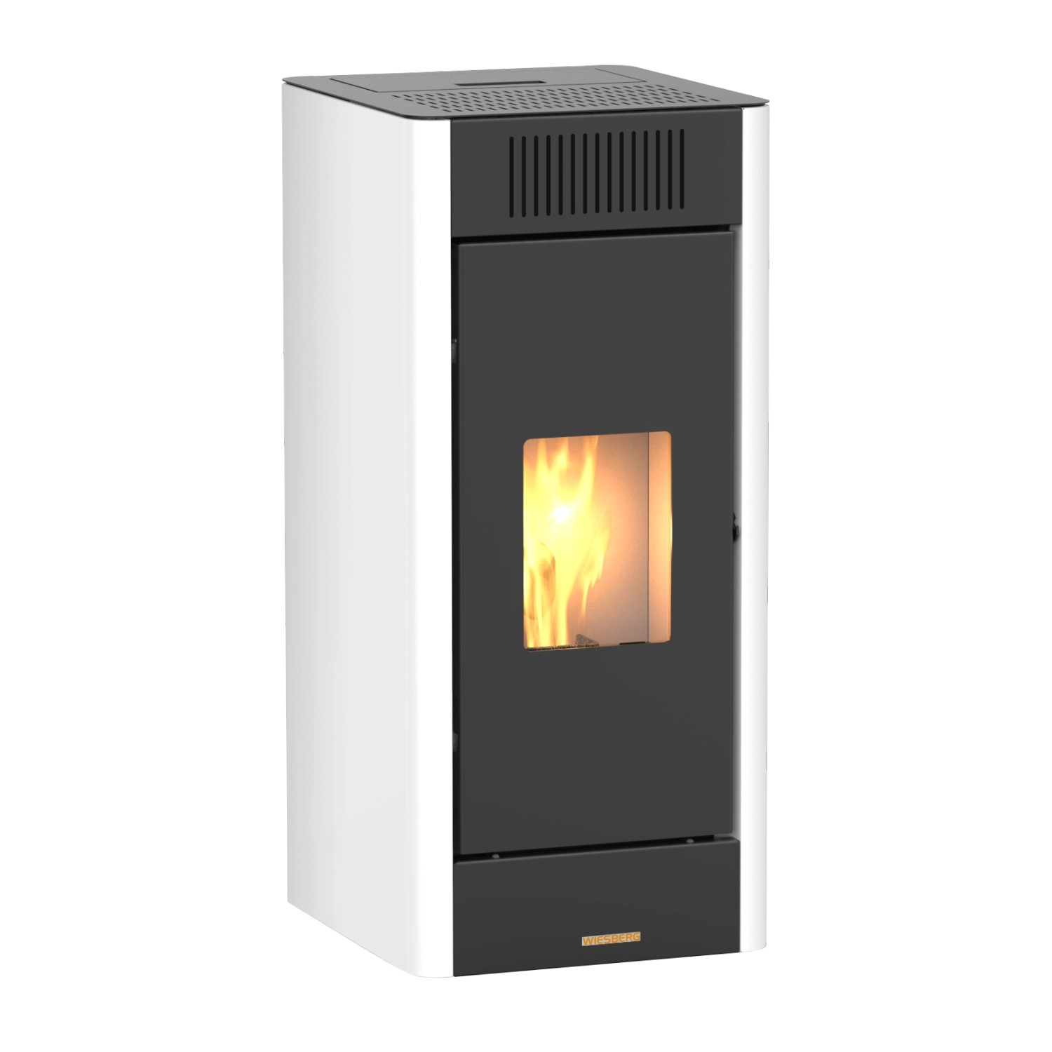 Blaze Pelletofen Ilia Metall Weiß 8 kW