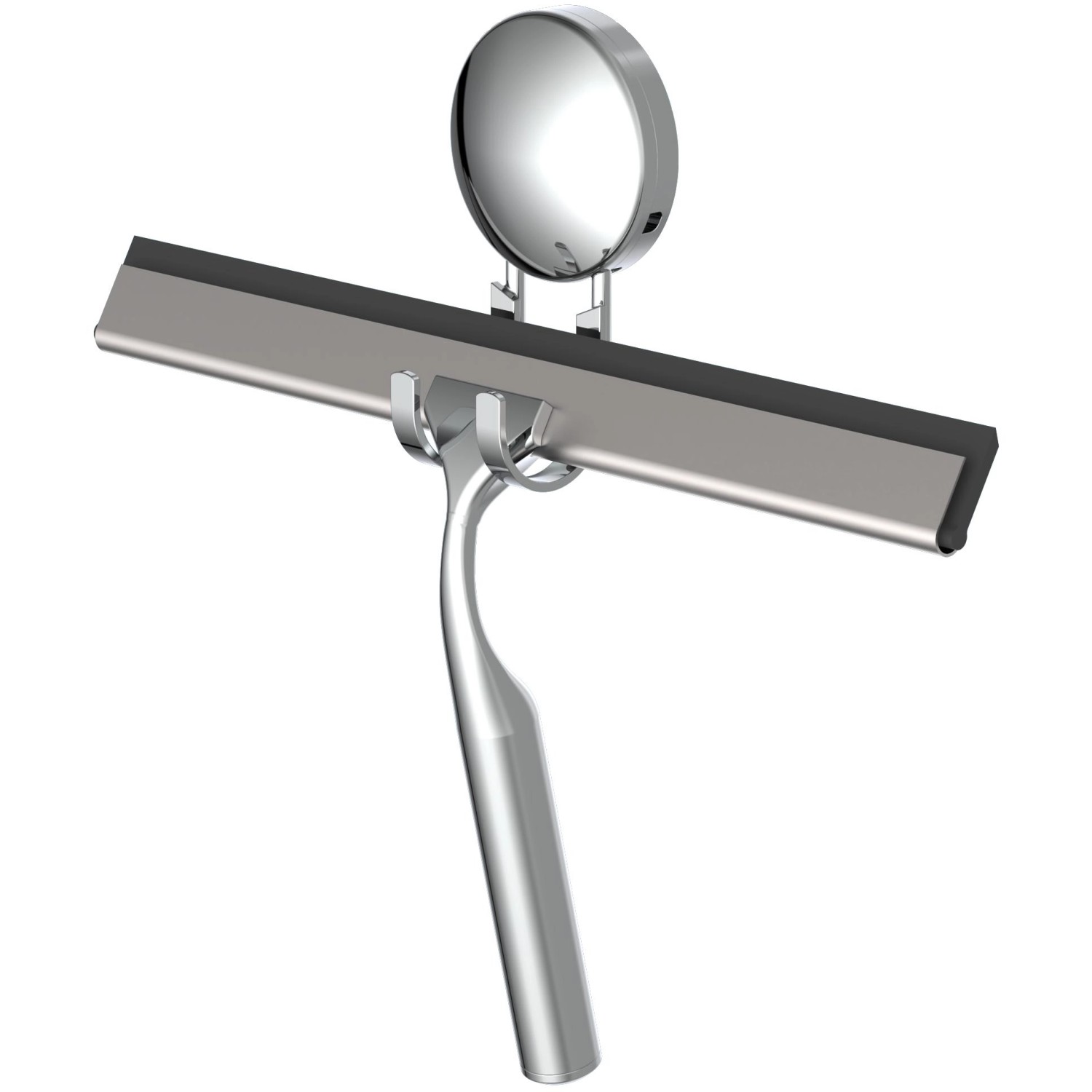 Eisl Glasabzieher Dusche mit Wandmontage ohne Bohren