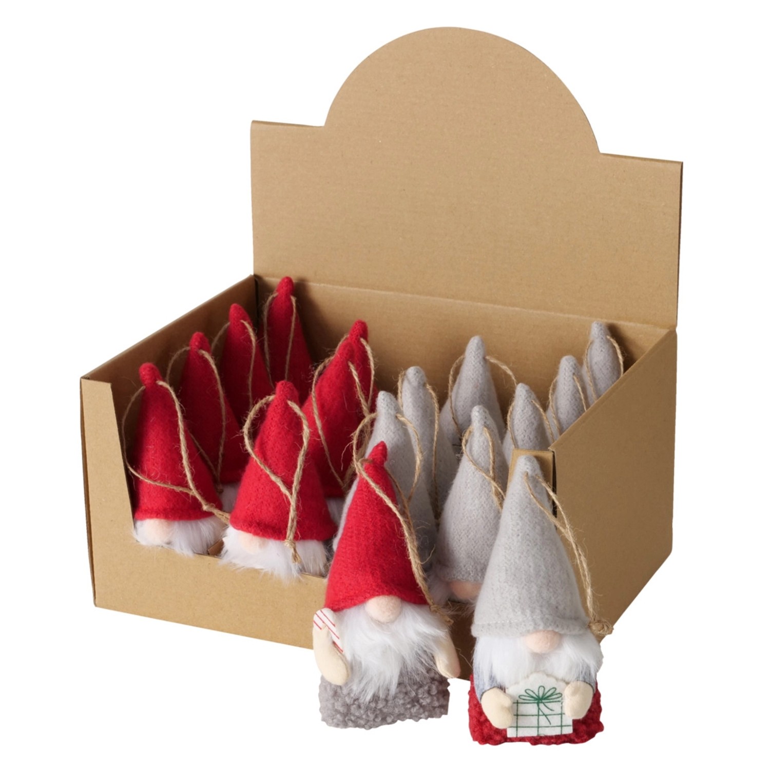 Boltze Deko-Figur Nevio 2-fach sortiert 14 cm Mehrfarbig