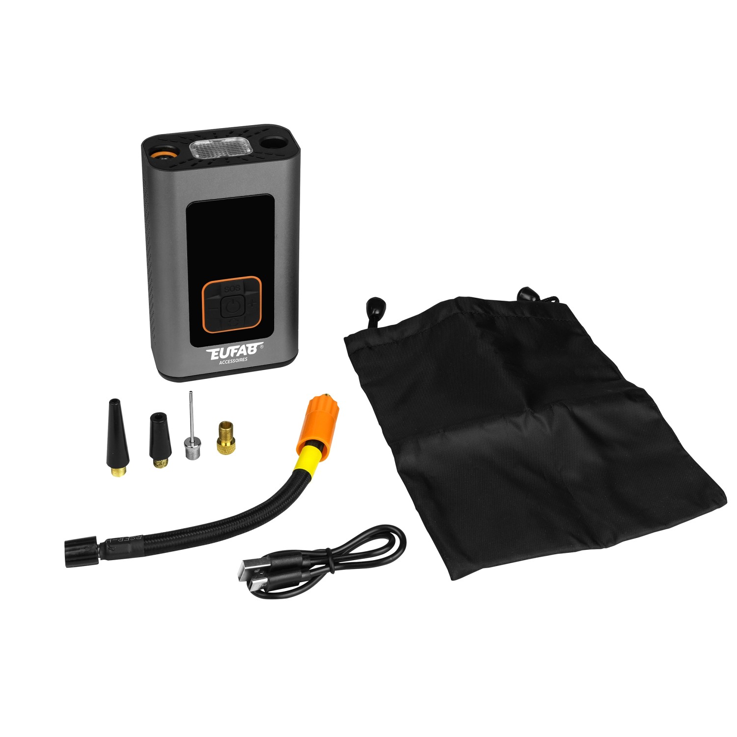 Eufab Mini-Kompressor Aufladbar