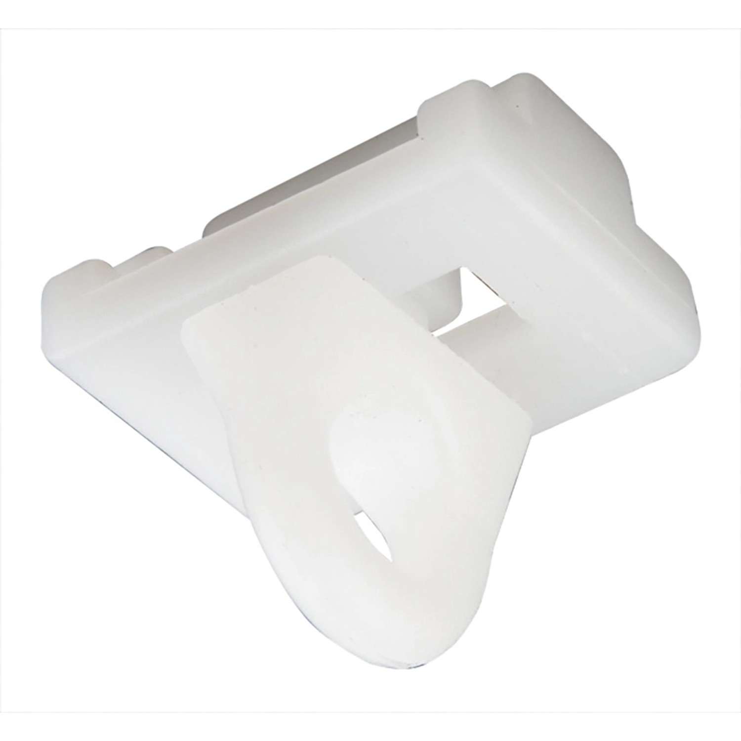 Mydeco Gardinenstopper Weiß Ø 1,6 cm Ø 2 cm Ø 2,5 m und 1,8 cm x 1,8 cm