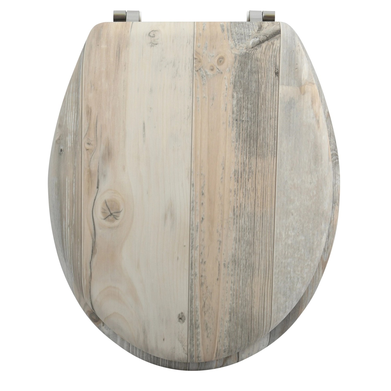 MSV WC-Sitz Ombo MDF 42,5 cm x 36,5 cm x 5 cm Beige