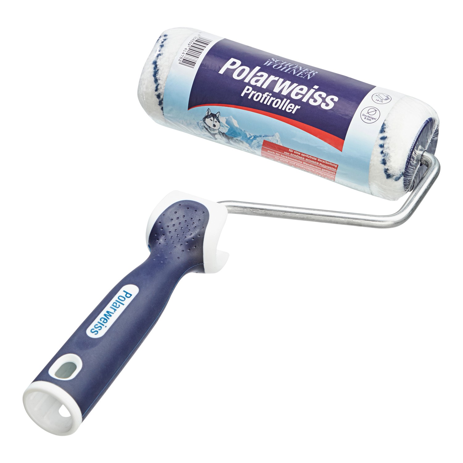 Schöner Wohnen Profi-Roller Polarweiss 18 cm