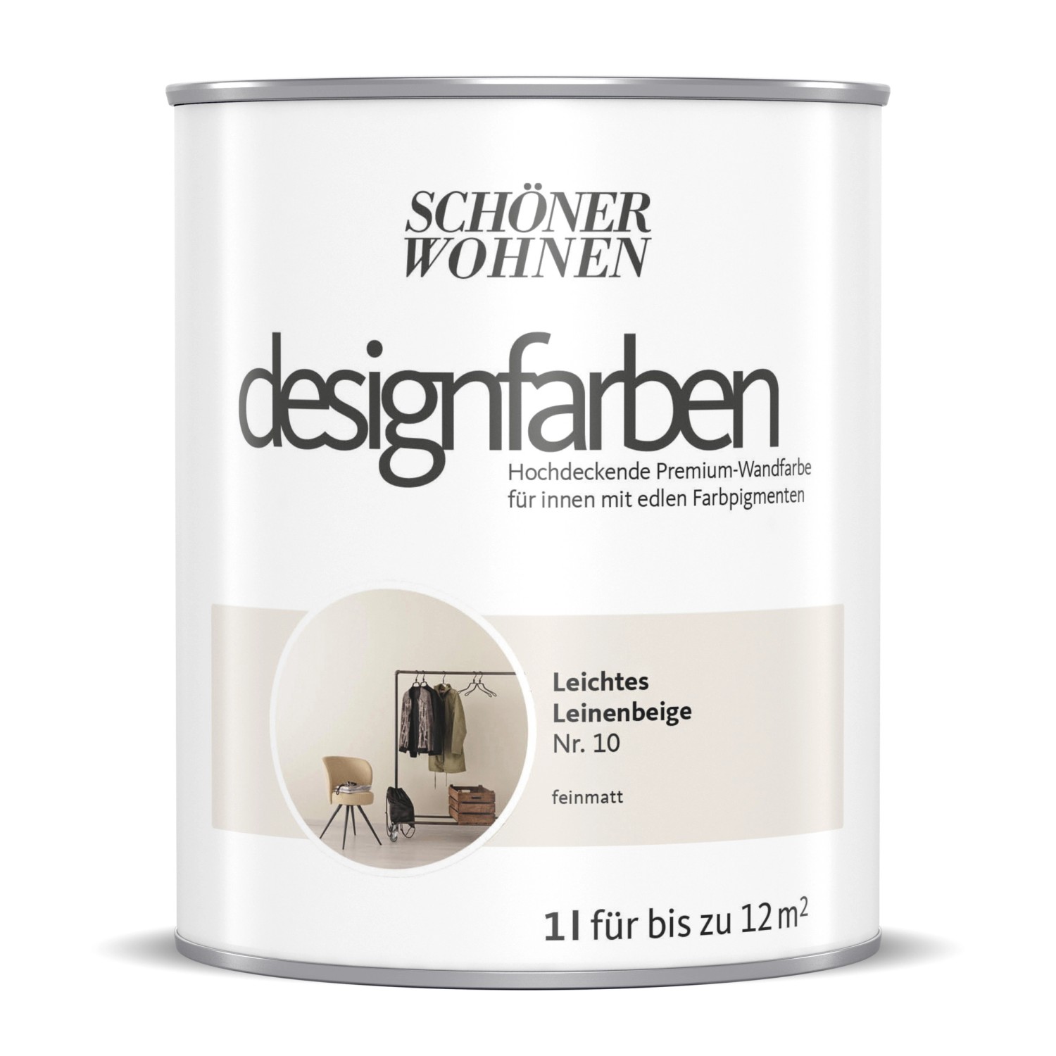 Schöner Wohnen Designfarben Leichtes Leinenbeige 1 l