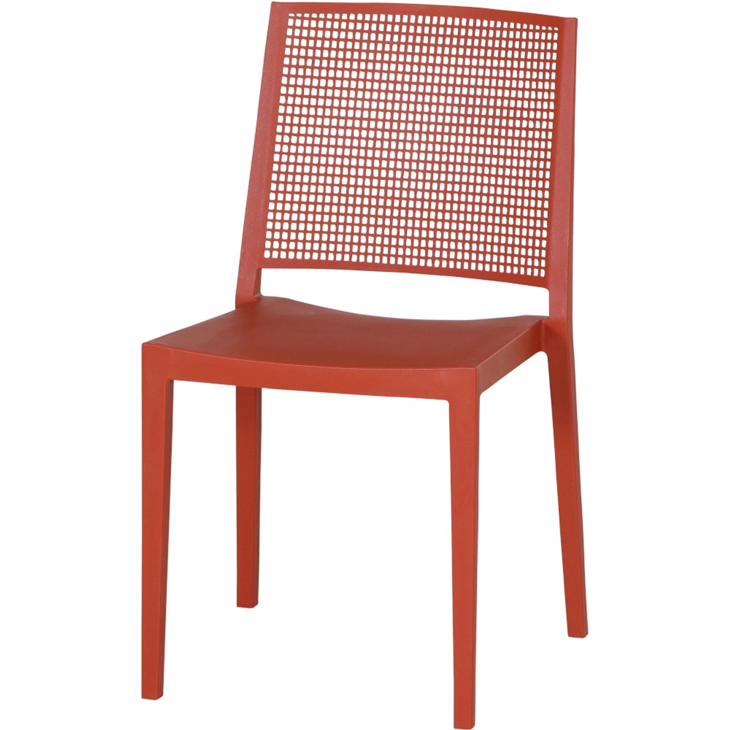 Siena Garden Square Stapelstuhl 56 cm x 46 cm x 80 cm Brick