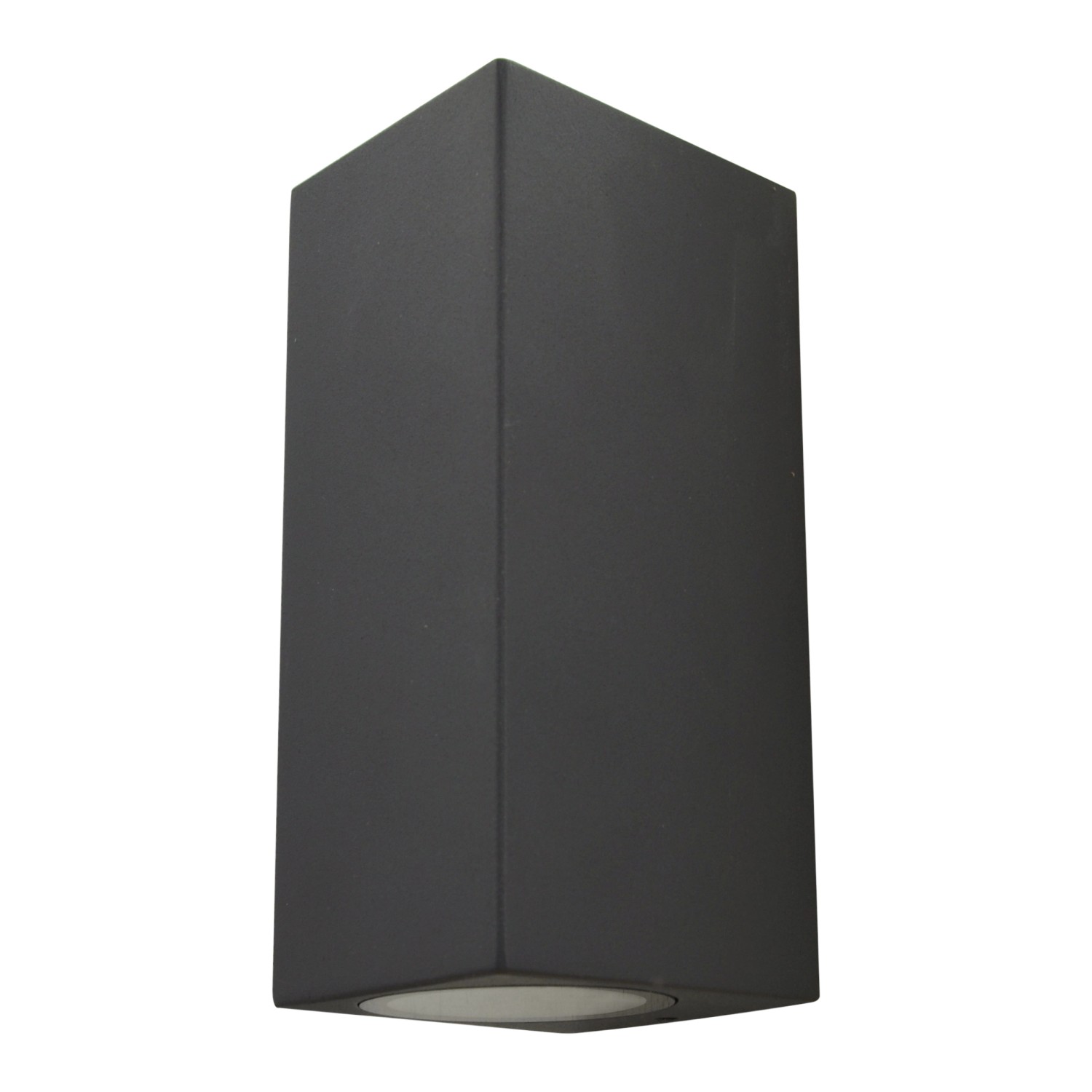 E2 Elektro Wandleuchte Aster Up-Down GU10 Anthrazit 16 cm x 7,8 cm x 6,8 cm