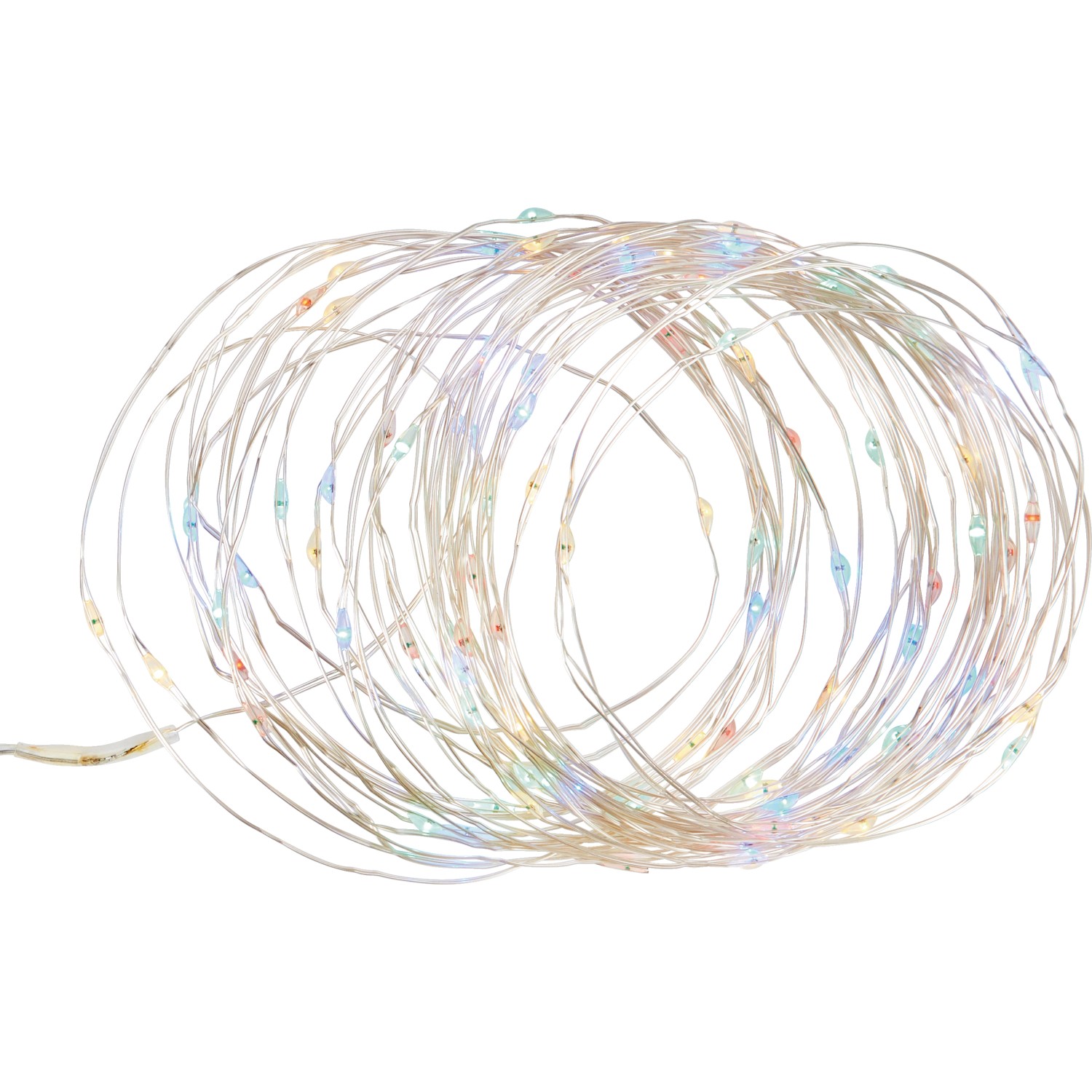 Solar-Lichterkette Longo 11,9 m Mehrfarbig