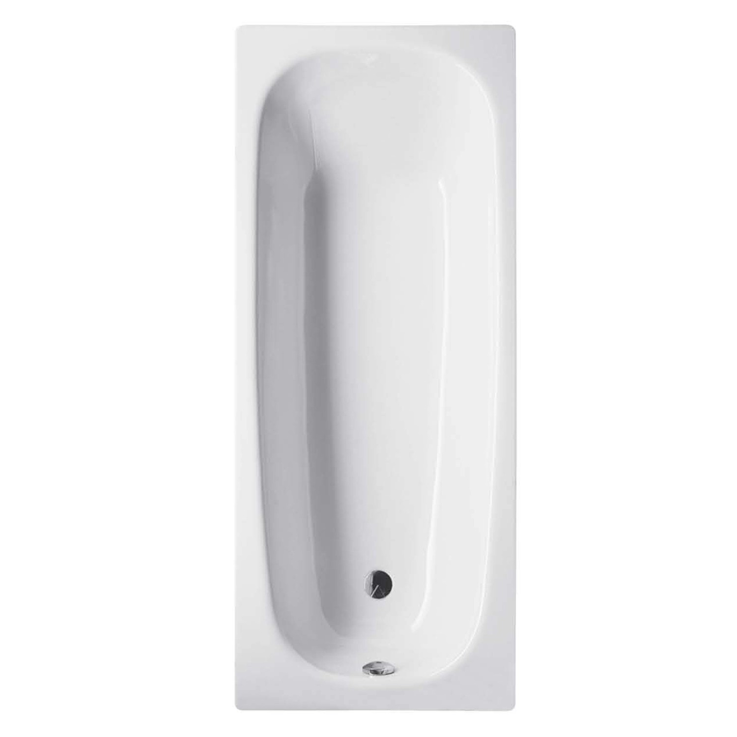 Bette Badewanne Steel 160 cm x 70 cm Weiß