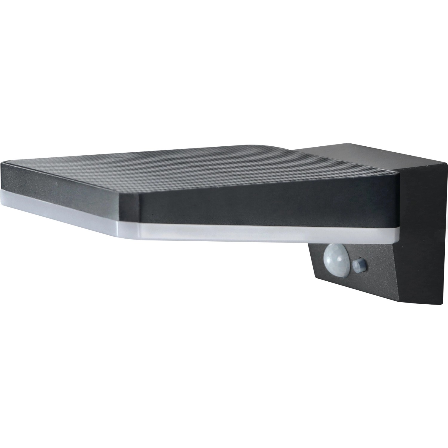 E2 Elektro Wandleuchte SIKA Sensor Solar 4,4W 610lm IP54 Anthrazit