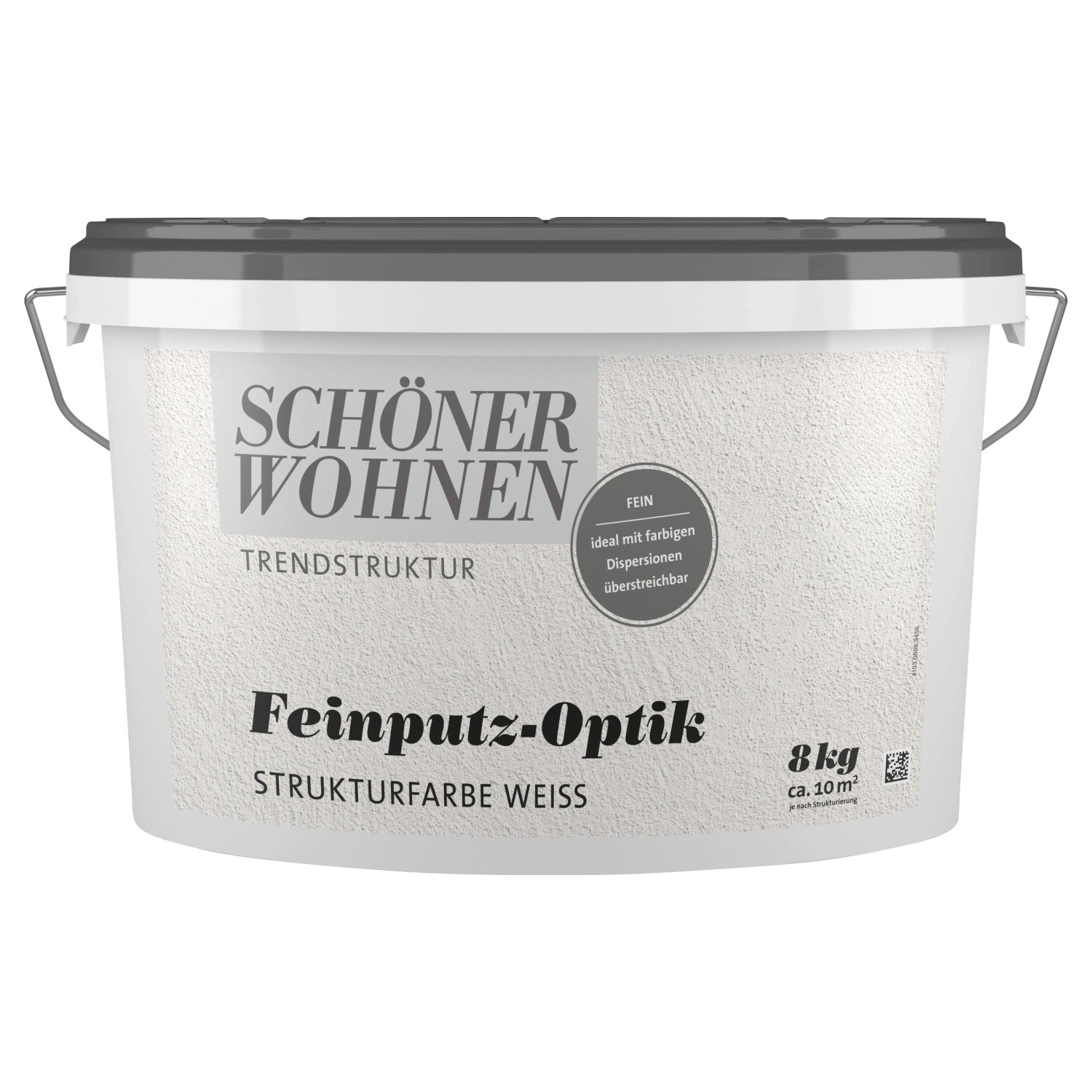 Schöner Wohnen Feinputz-Optik fein Weiß 8 kg