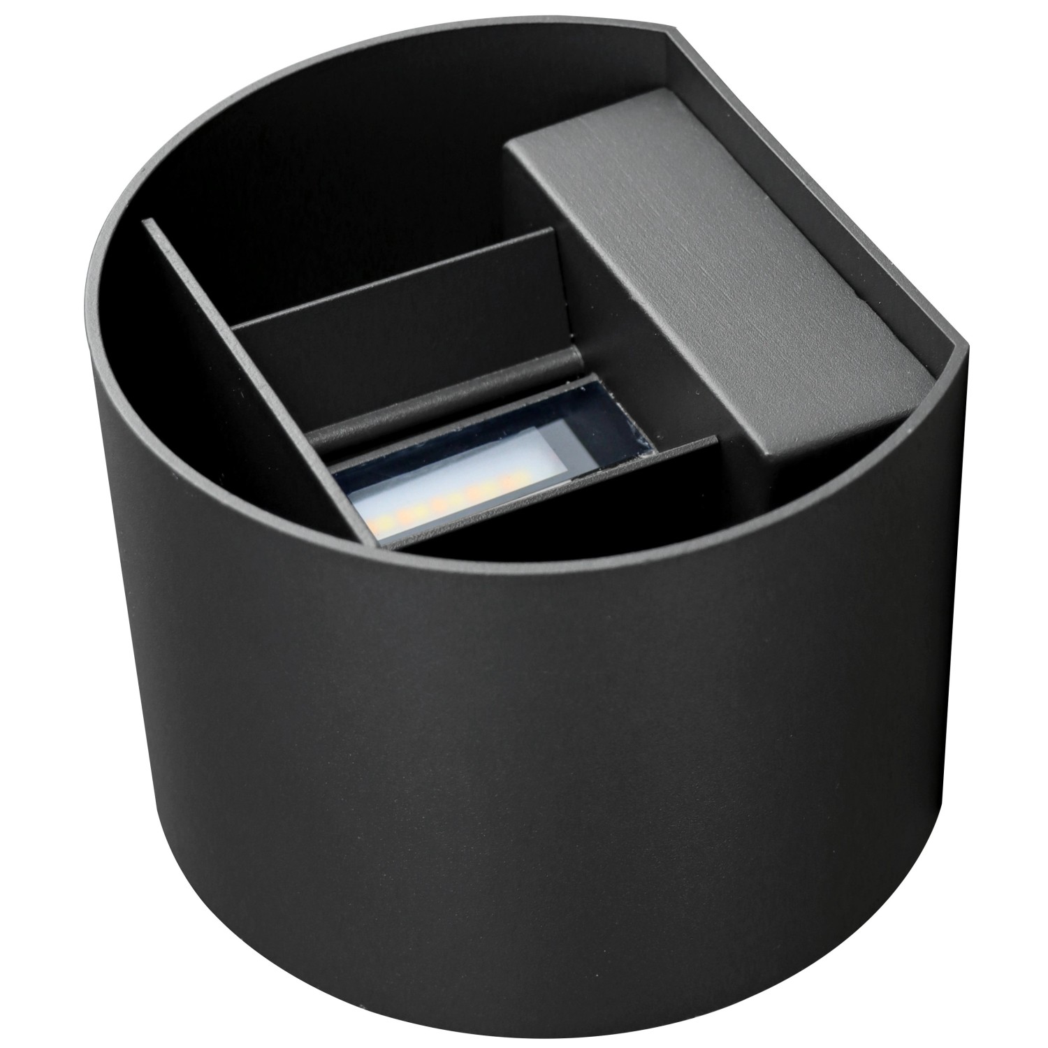 E2 Elektro LED-Wandleuchte EBLA up-down 7W CCT IP65 Anthrazit