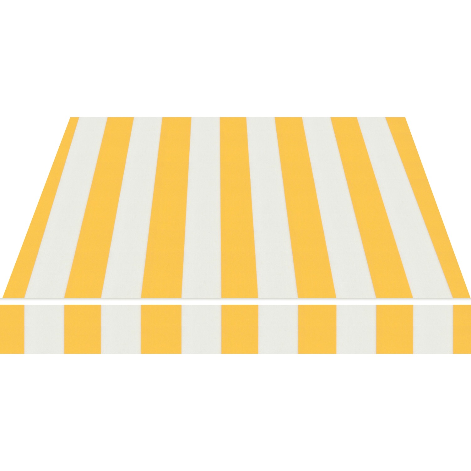 Spettmann Kassettenmarkise VC 1000 350 x 250 cm Gelb-Weiß Gestr. Gestell Weiß