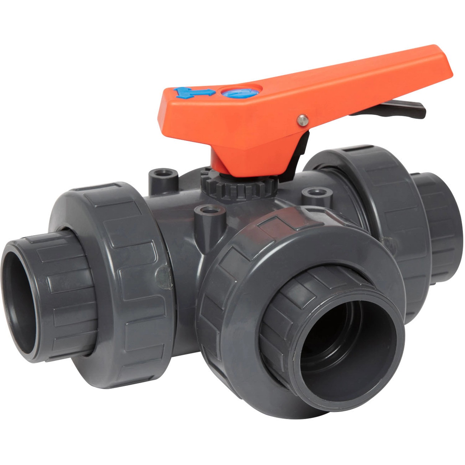 Steinbach PVC 3-Wege-Kugelhahn