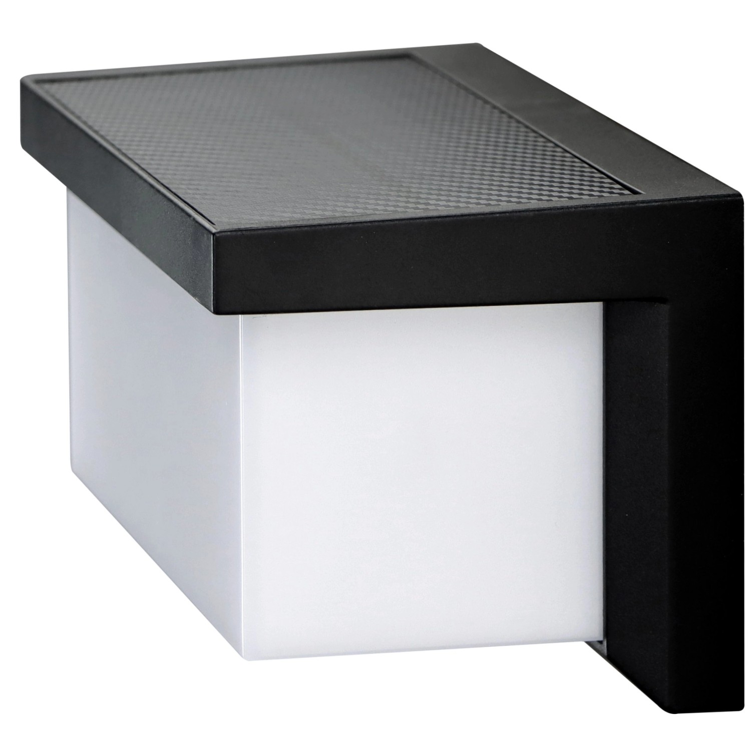 E2 Elektro Wandleuchte SALM Sensor Solar 2,5W 380lm IP54 Anthrazit