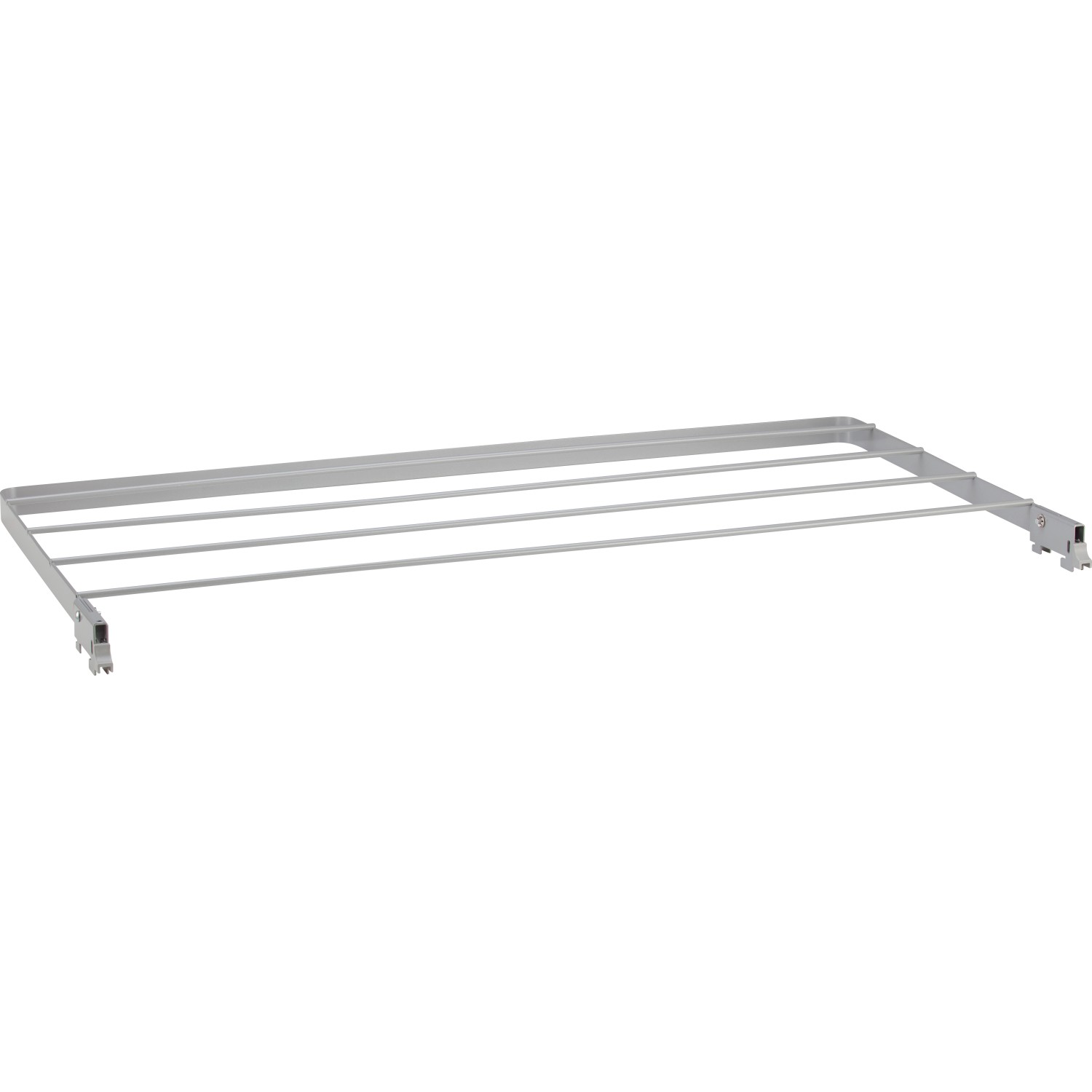 Metall-Kleiderständer 80 cm x 40 cm Silber