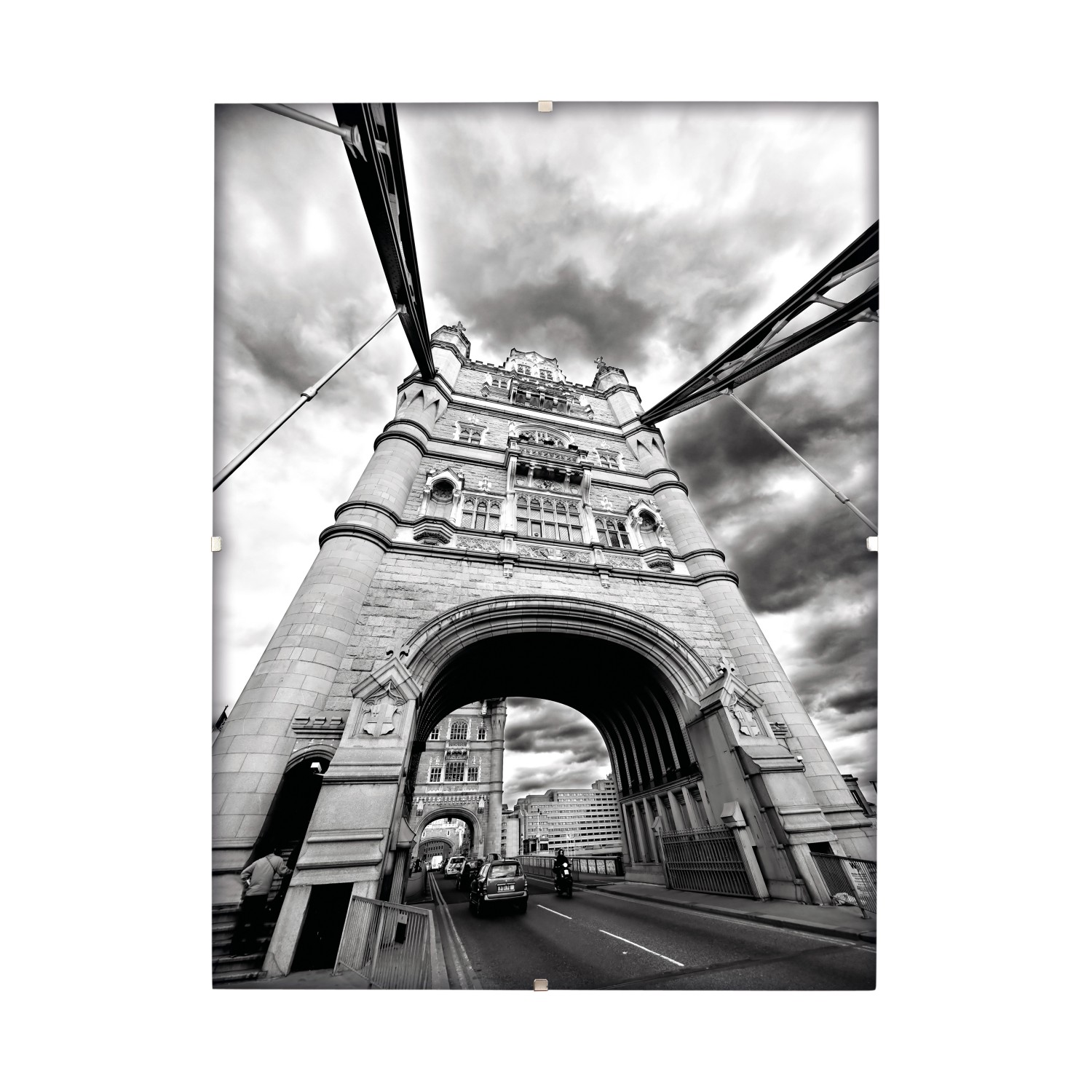 Rahmenloser Bilderrahmen 18 cm x 24 cm Normalglas