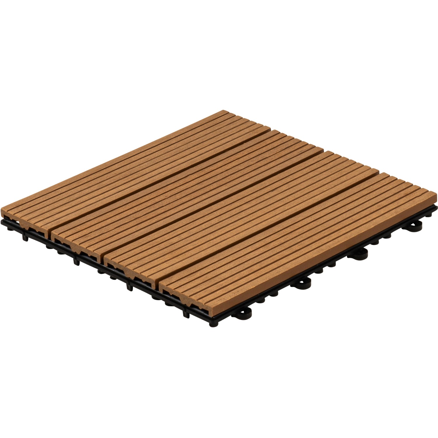 Home Deluxe WPC-Fliesen Bavaro Teak 3 m²