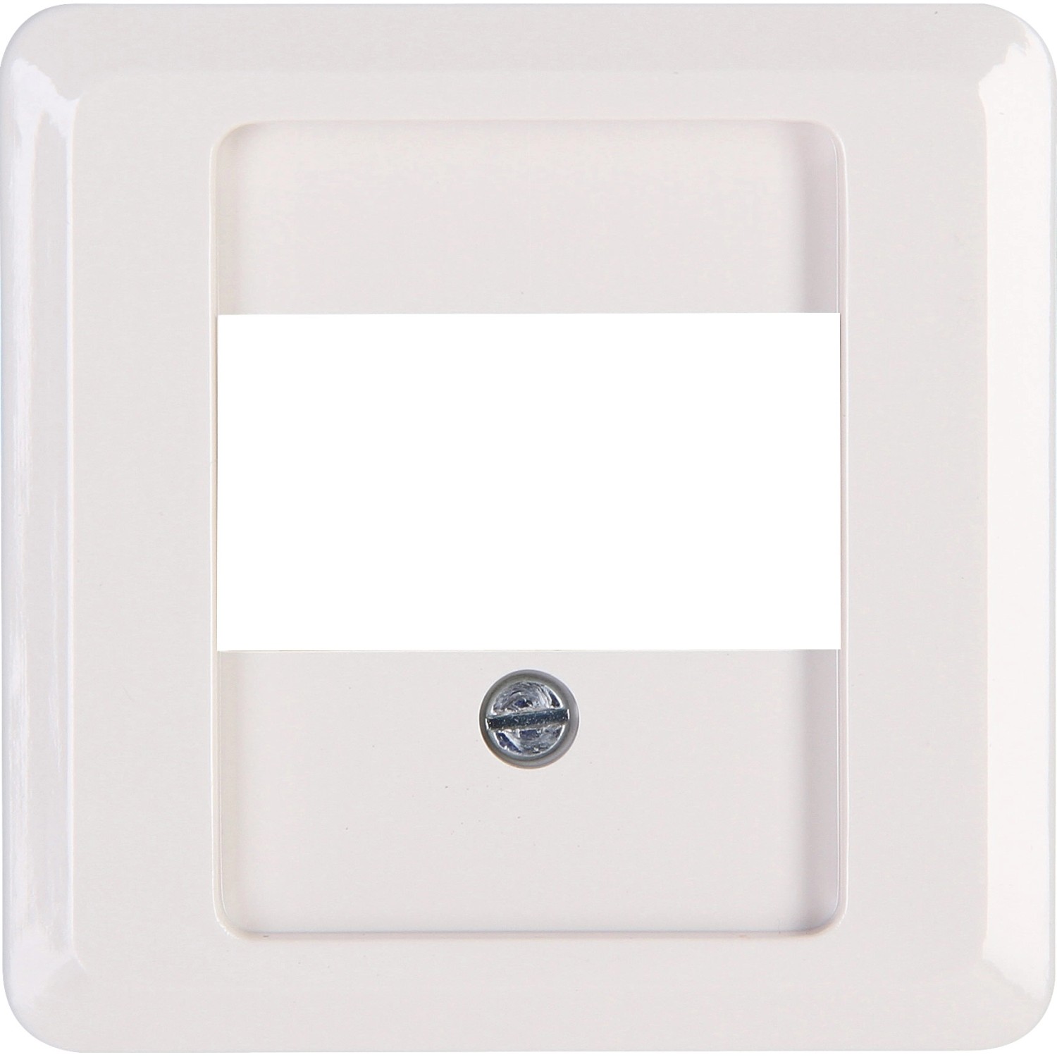Kopp TDO-Abdeckung Milano für TDO-Telefon-Anschlussdose Weiß