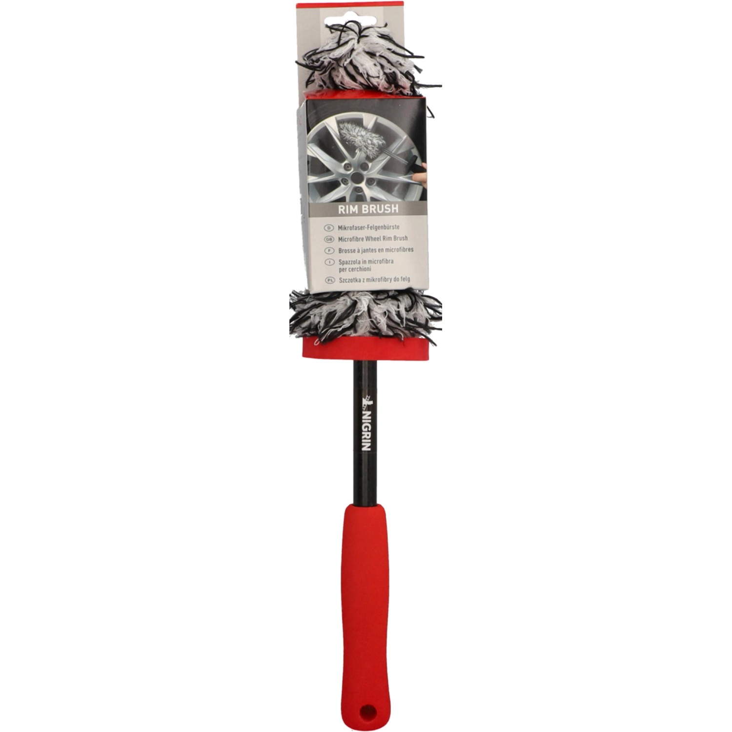 Nigrin Mikrofaser-Felgenbürste