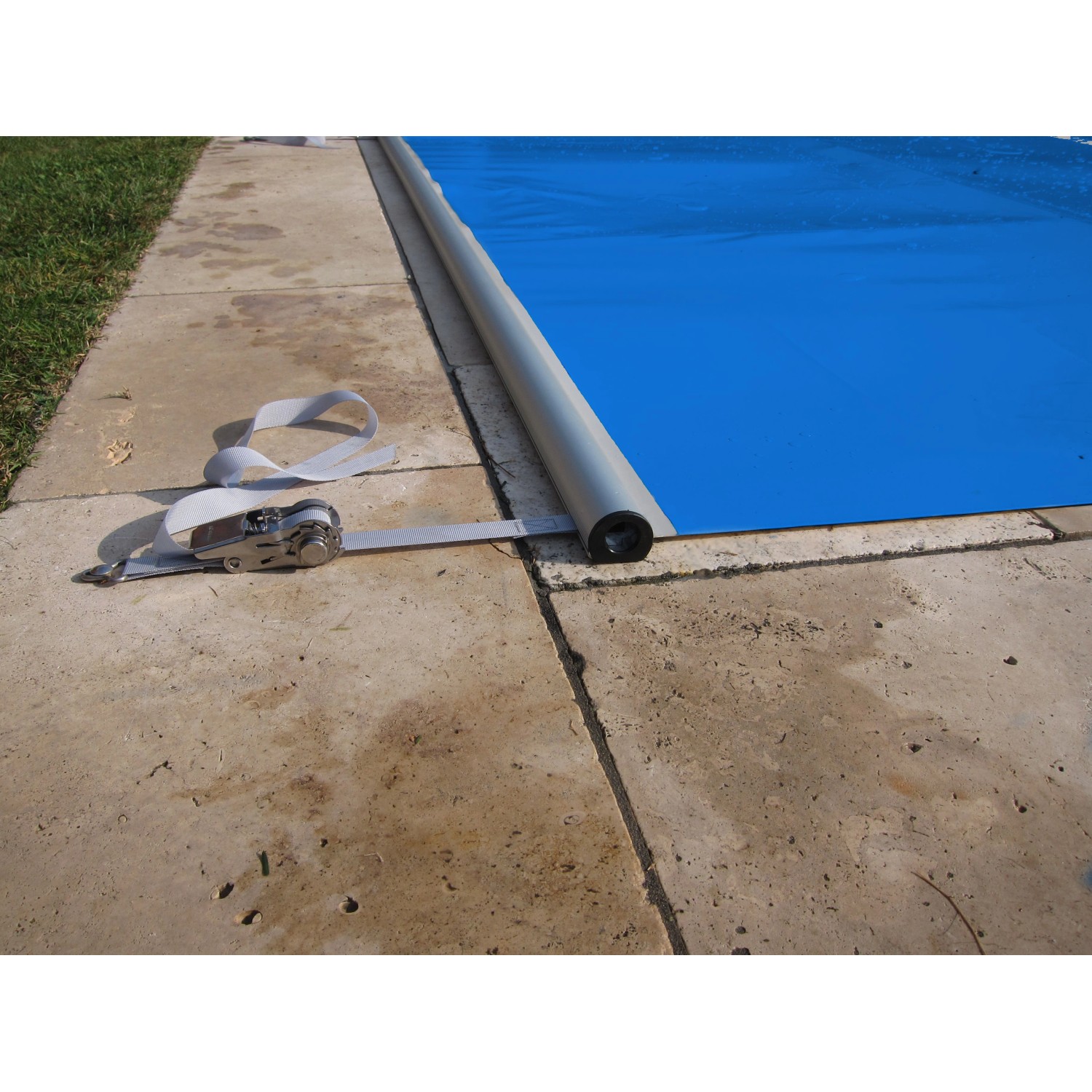 Chemoform Pool-Rollabdeckung Flex 650 cm x 350 cm Blau