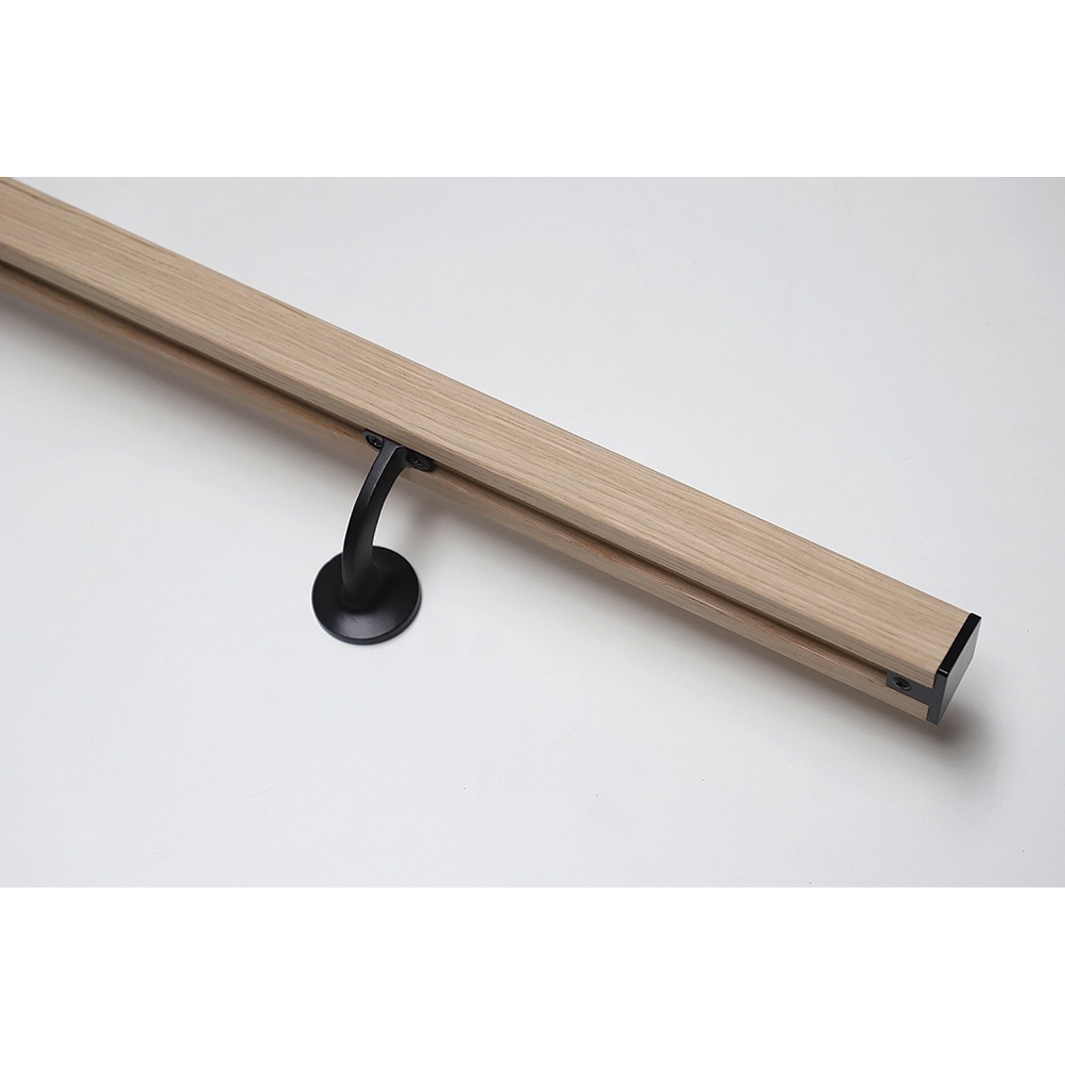 Handlaufset komplett Eiche ummantelt