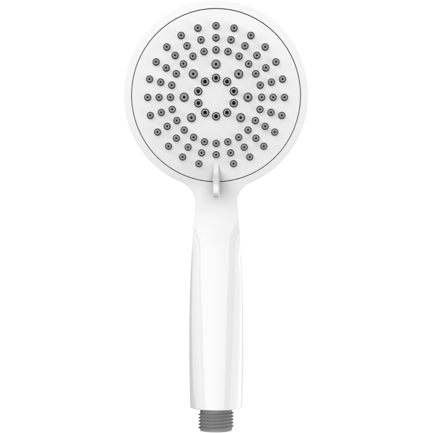 Wenko Duschkopf Young Weiß mit 5 Strahlarten Kunststoff (ABS) 11 x 11 cm Weiß