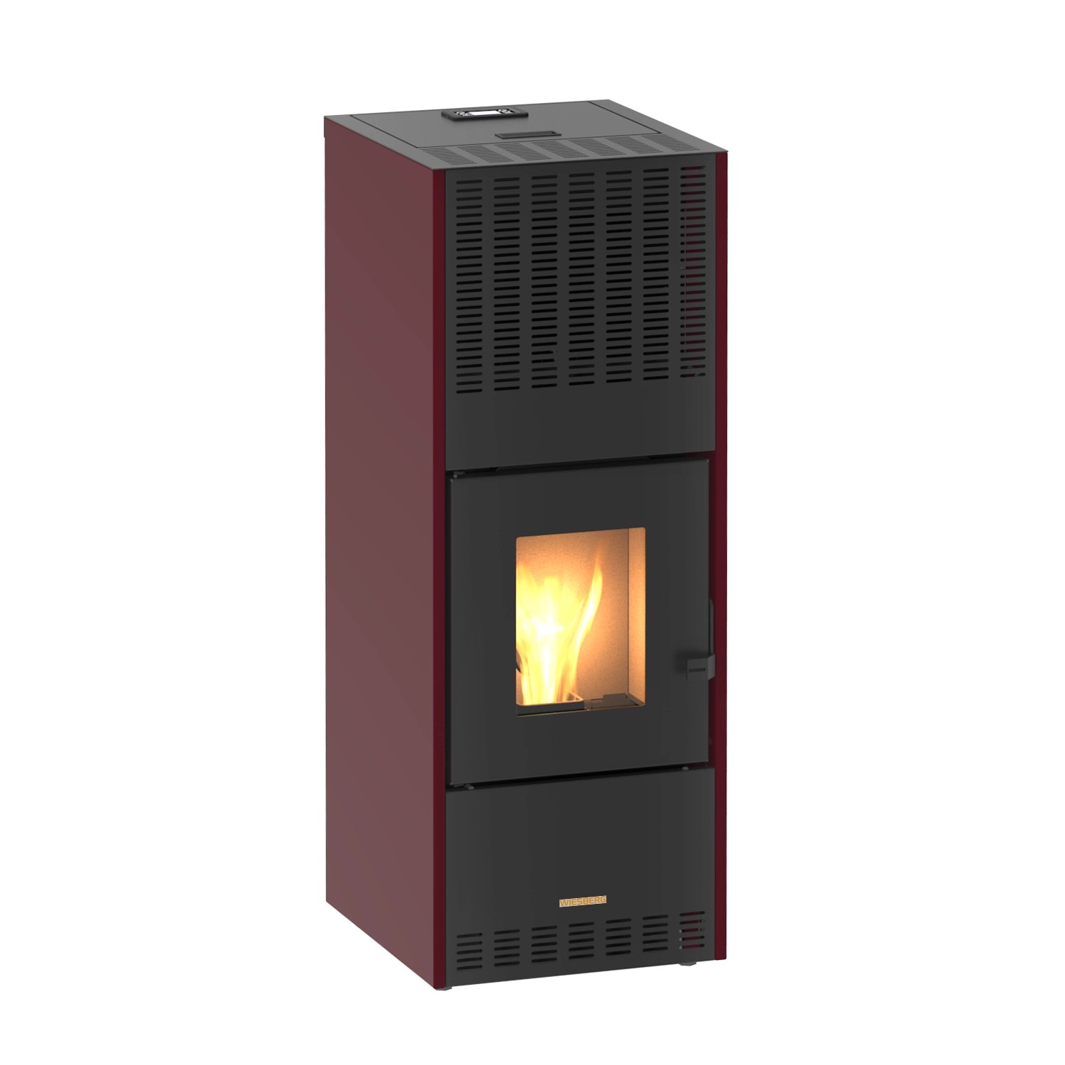 Blaze Pelletofen Leo Metall Bordeaux 10 kW
