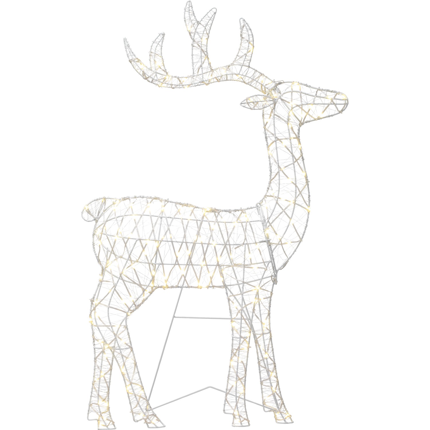 LED Drahtfigur Rentier 105 cm
