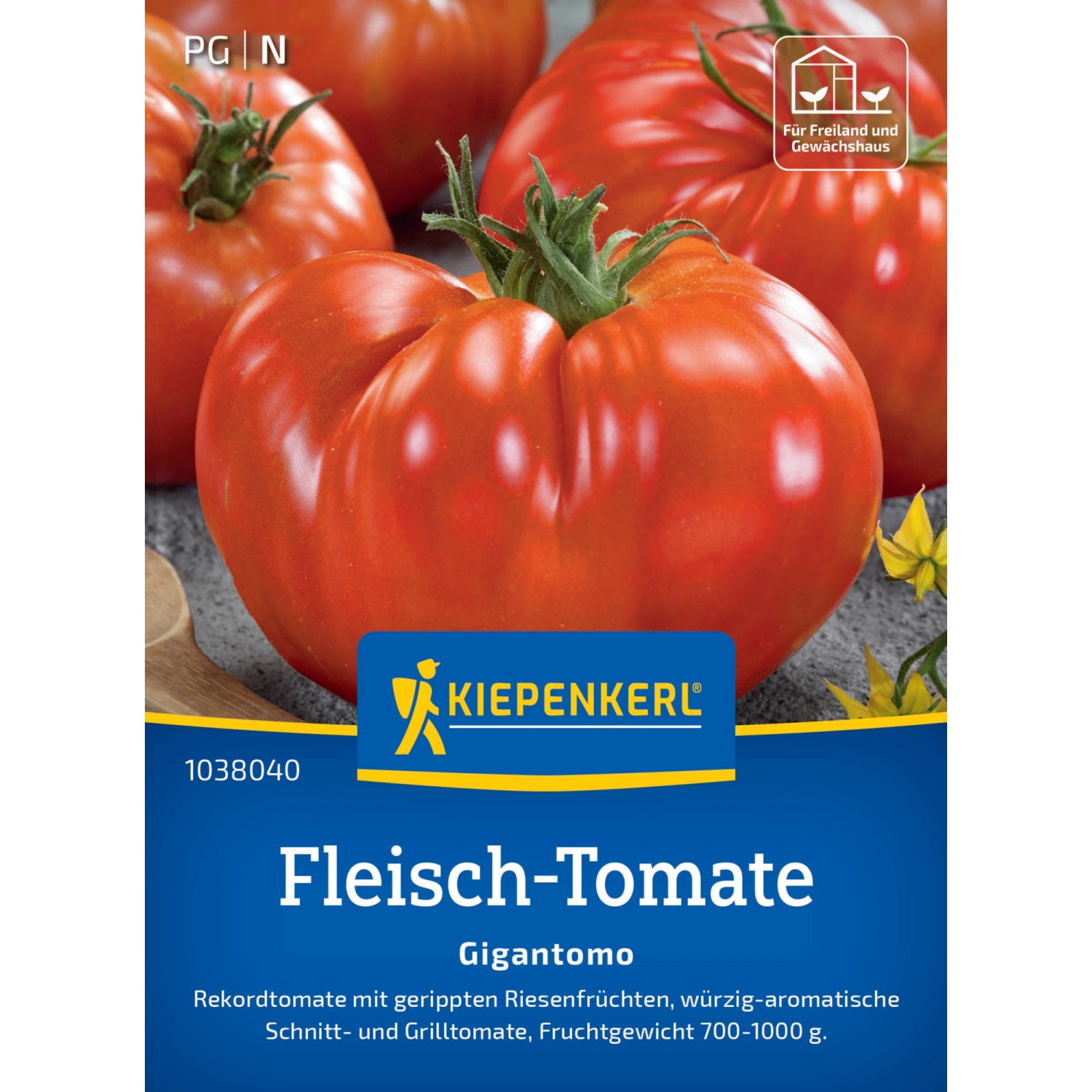 Kiepenkerl Tomate (Fleisch-Tomate) Gigantomo F1-Hybride