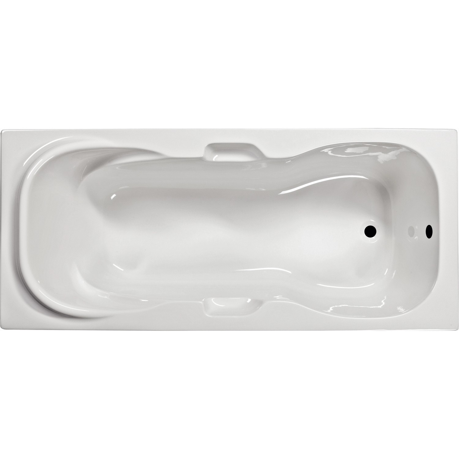 Sanoacryl Badewanne Fiji 170 cm x 75 cm Weiß