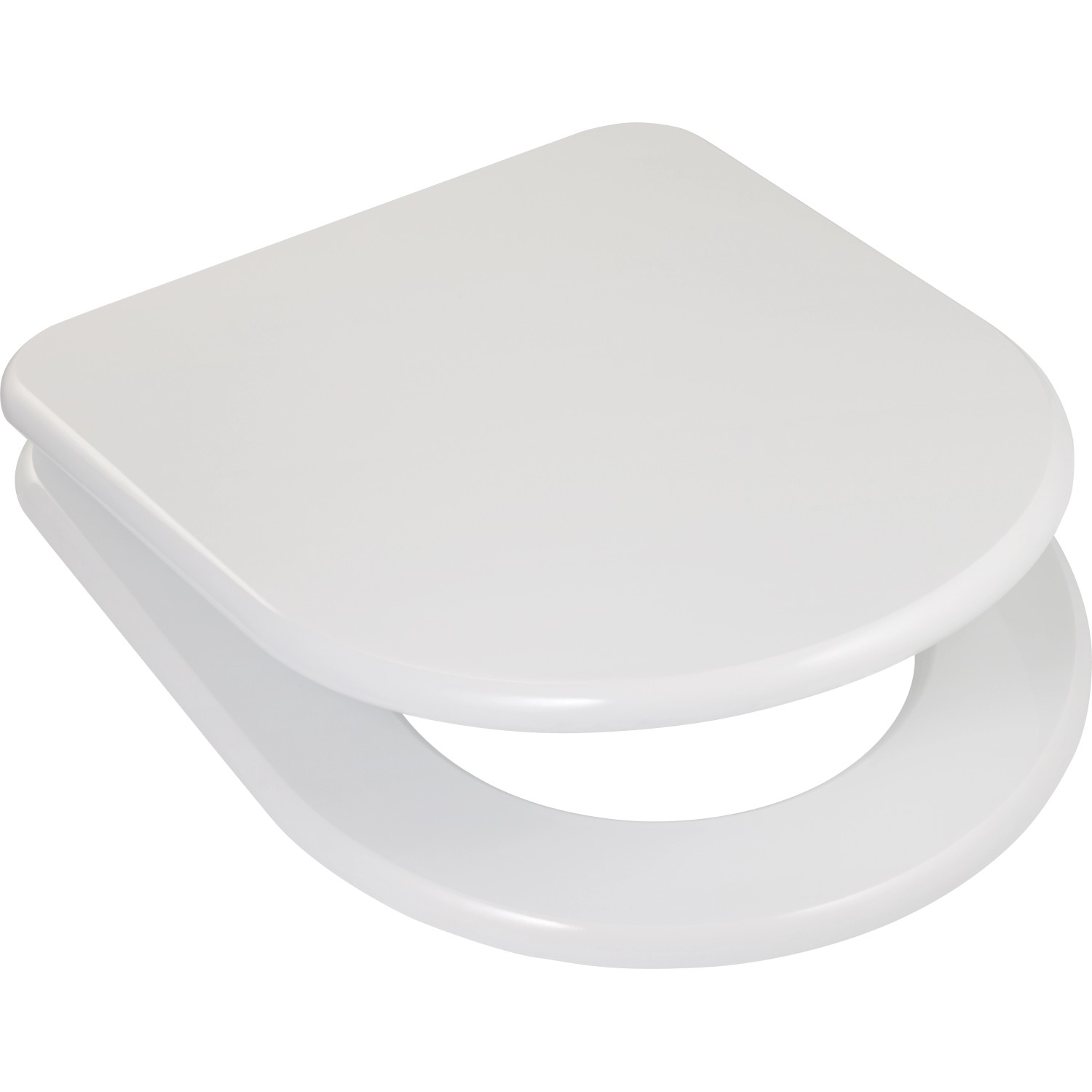 baliv WC-Sitz Lindo mit Absenkautomatik MDF Holzkern Weiß